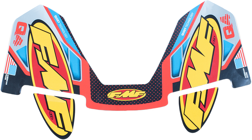 FMF Offroad 4 Stroke Muffler Decals 4-STROKE Q4 DECAL - 014843