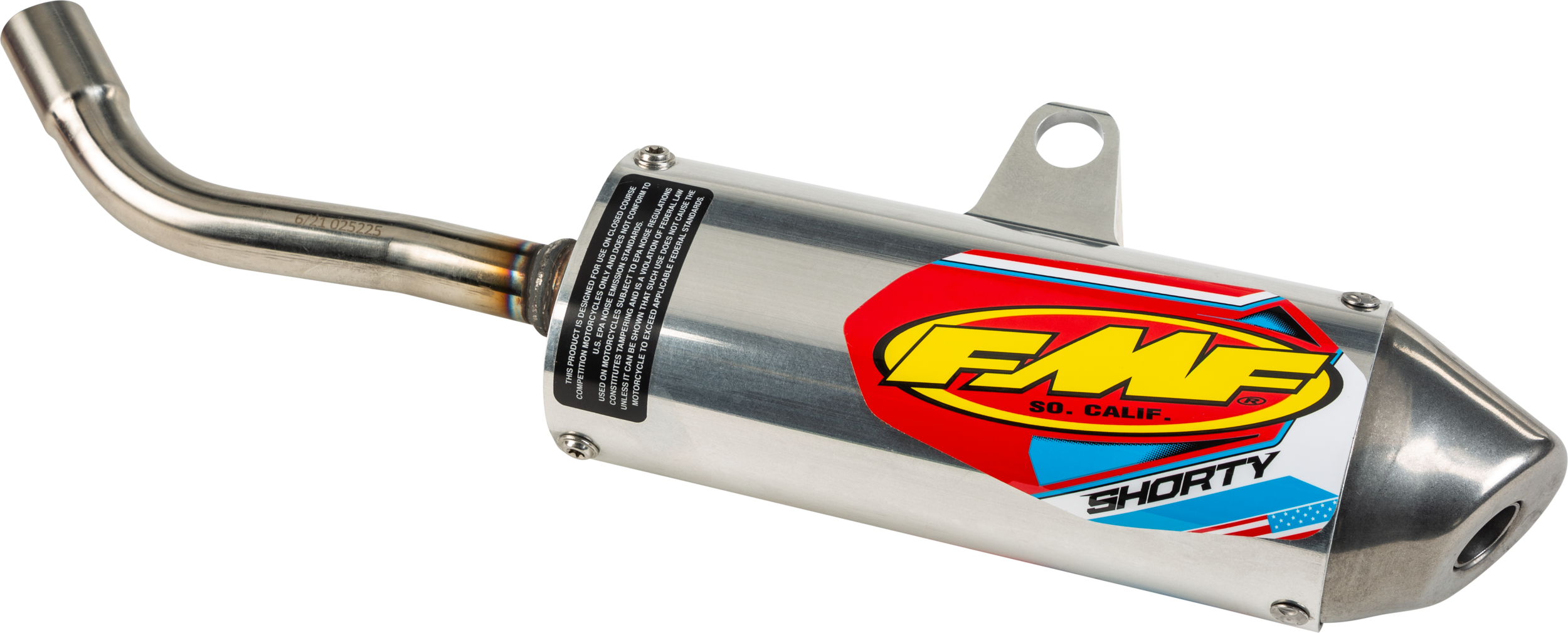 FMF Offroad Powercore/Powercore II Silencer POWERCORE II SHORTY SILENCER Silencer 2-Stroke - 025225