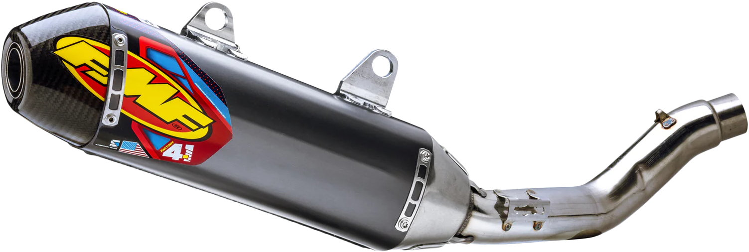 FMF Offroad FMF4.1 Ti / ALUMINUM SLIP-ON'S - MEGABOMB HEADERS S/S ALUM. FACT 4.1 RCT SL MFLR W/CAR CAP HON Slip-On Muffler - 041618