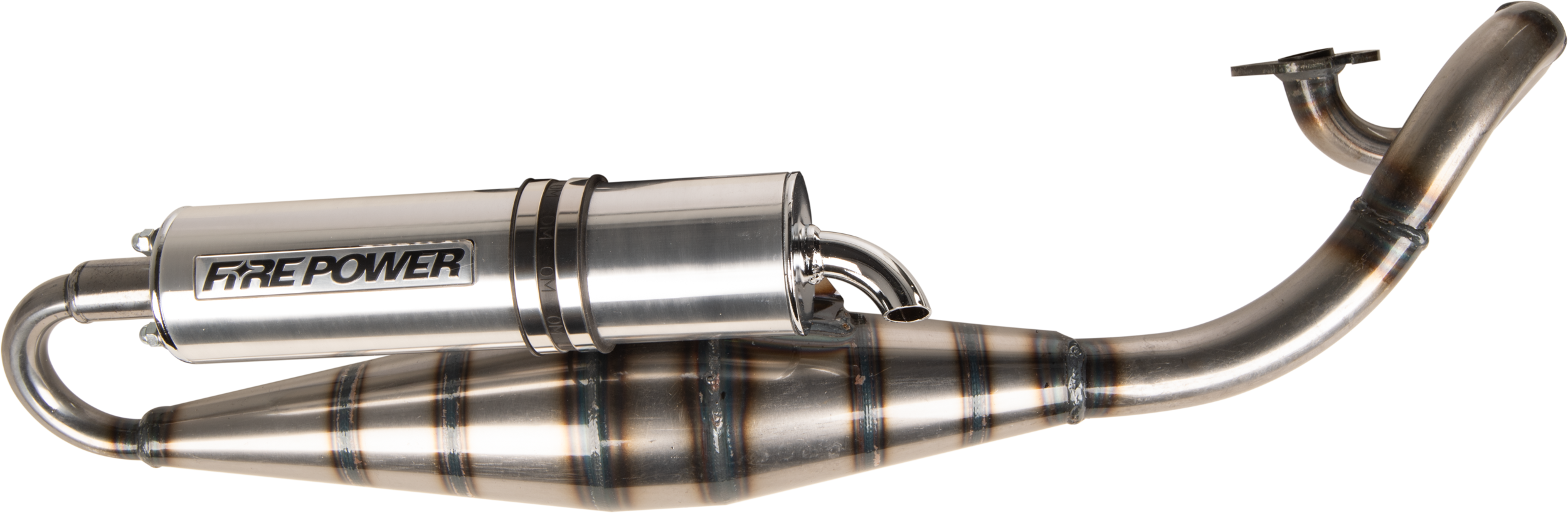 FIRE POWER SCOOTER EXHAUST SYSTEM STAINLESS - 0923003A