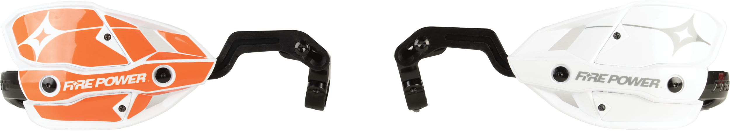 FIRE POWER 1 1/8" CLOSED HANDGUARD WHITE - 18-61280