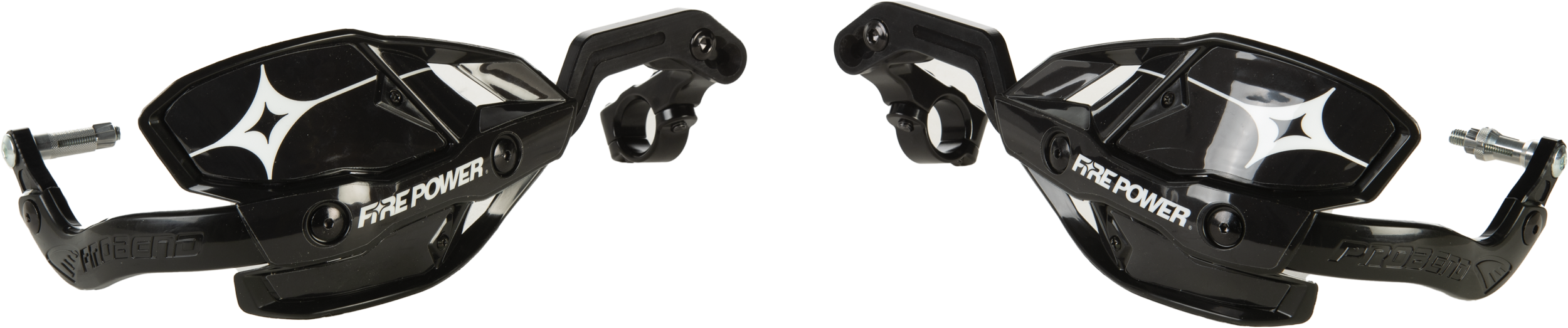 FIRE POWER 1 1/8" CLOSED HANDGUARD BLACK - 18-61281