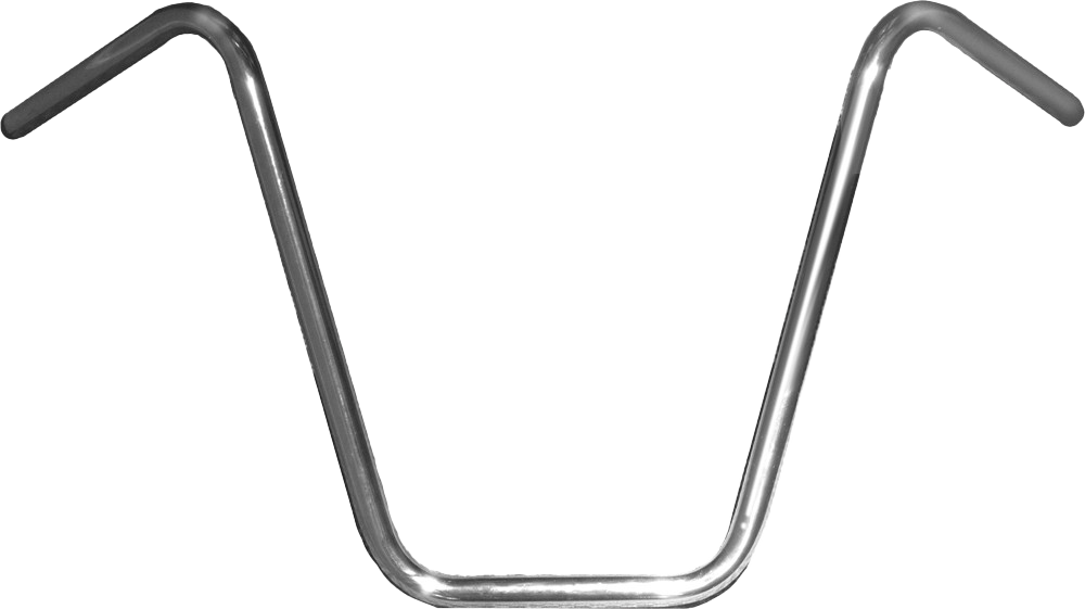 FIRE POWER 7/8" HANDLEBAR APE HANGER 12" RISE CHROME - 23-12534
