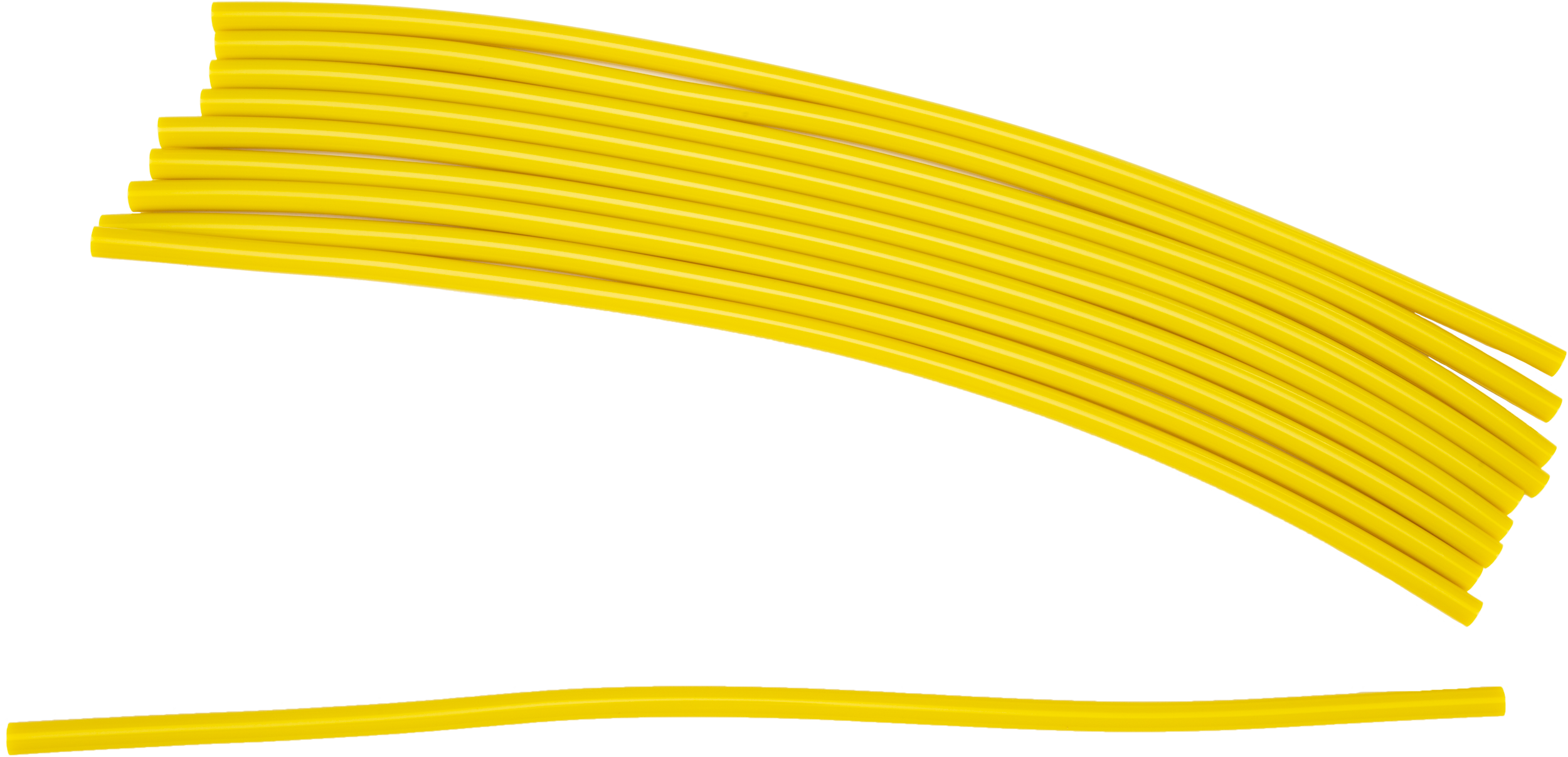 FIRE POWER GAS CAP VENT HOSE YELLOW 18" 10/PK - 28-1155