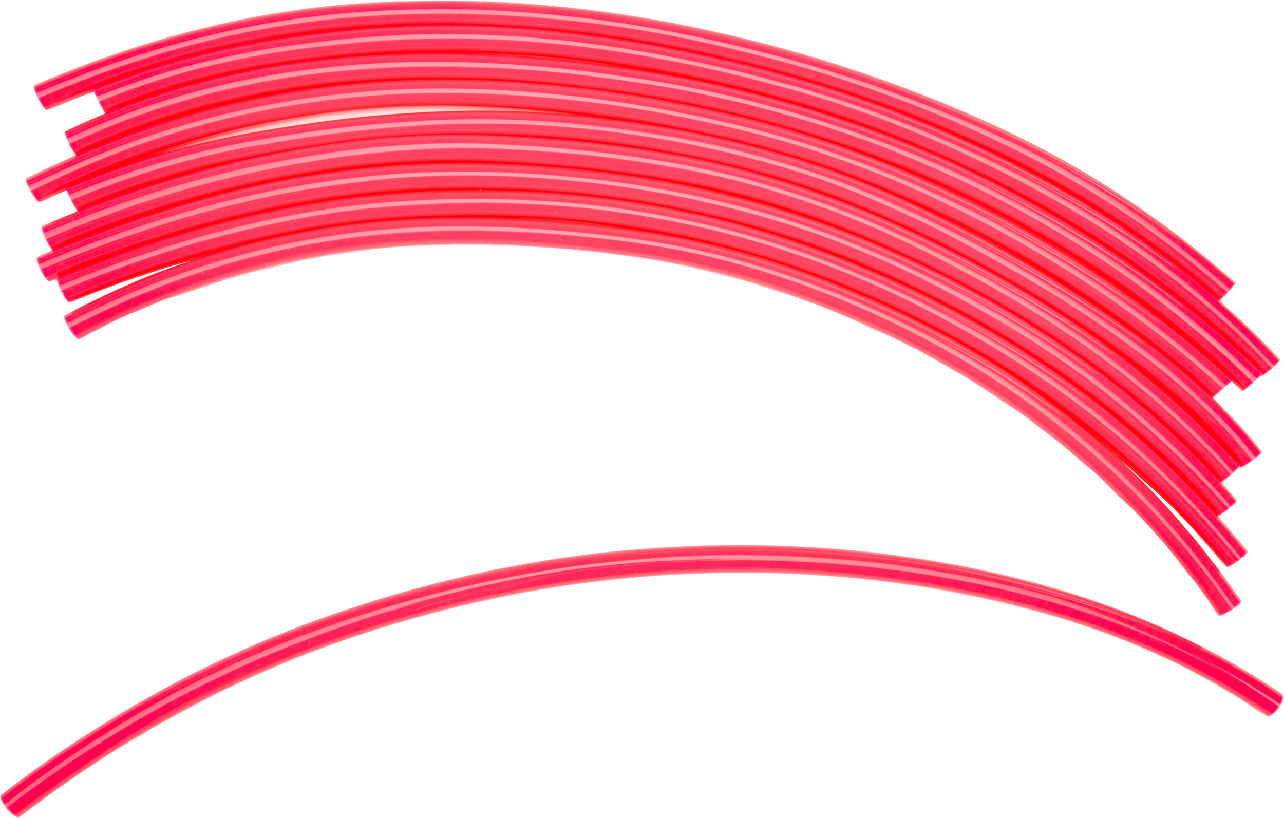 FIRE POWER GAS CAP VENT HOSE PINK 18" 10PK - 28-1158