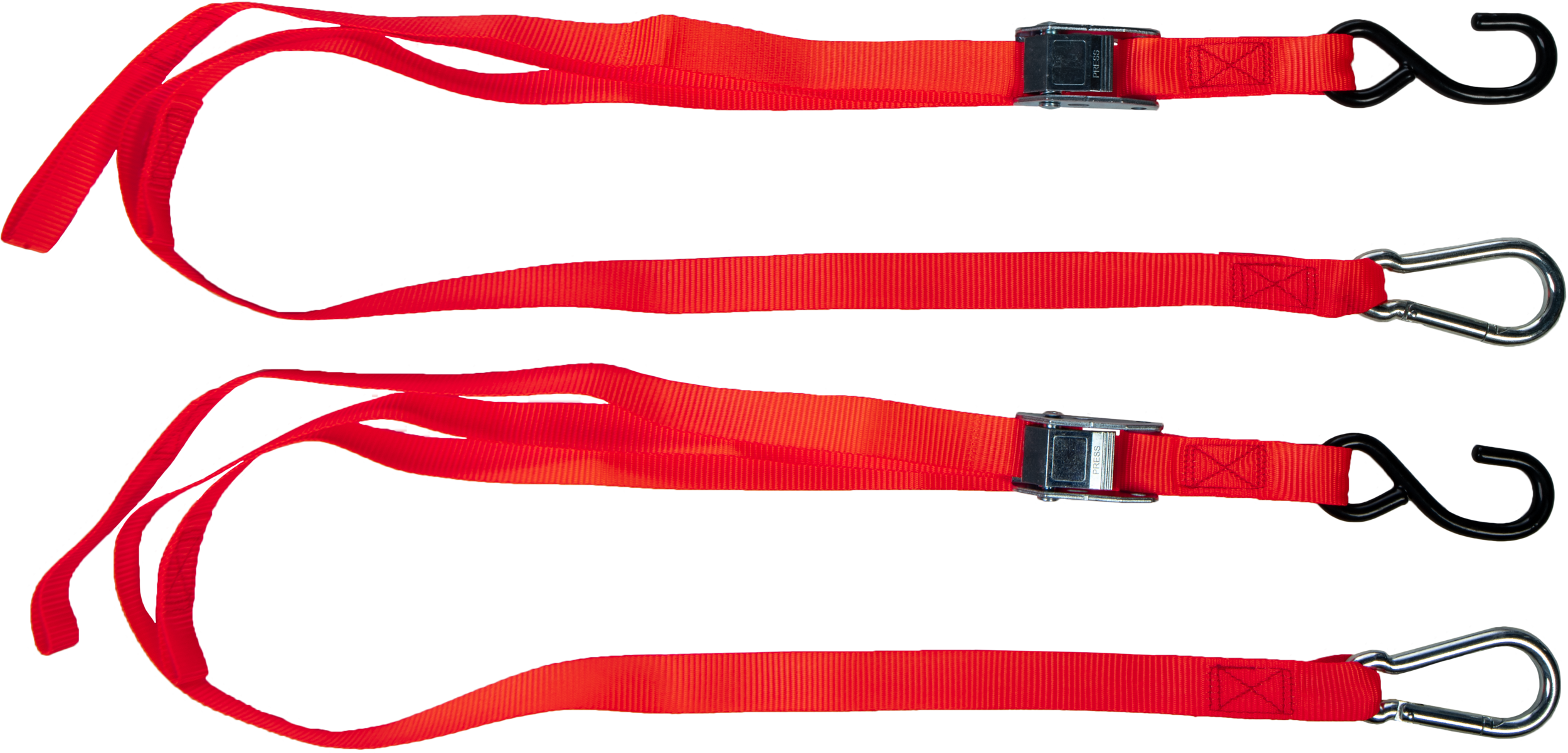 FIRE POWER 1" X 6' TIE-DOWN RED 2/PK - 29-13017
