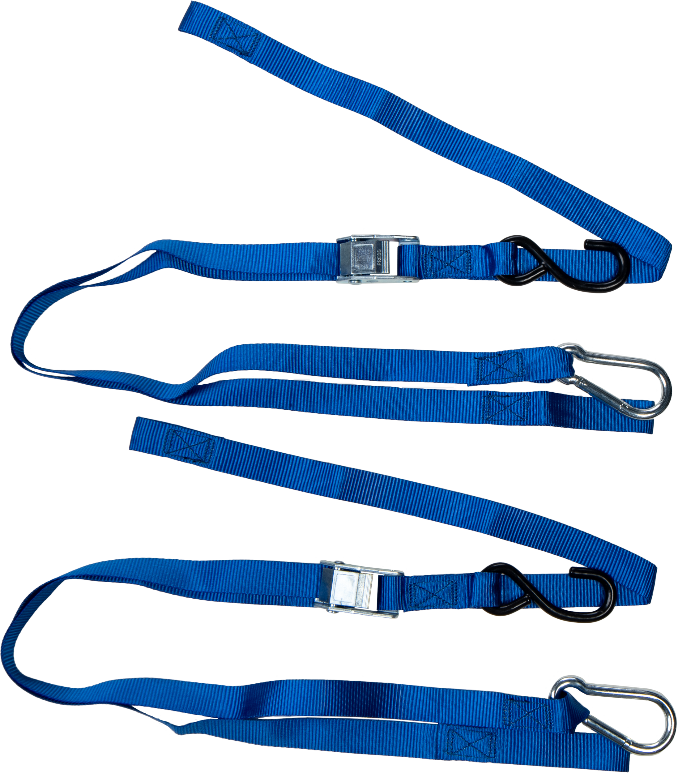 FIRE POWER 1" X 6' TIE-DOWN BLUE 2/PK - 29-13018