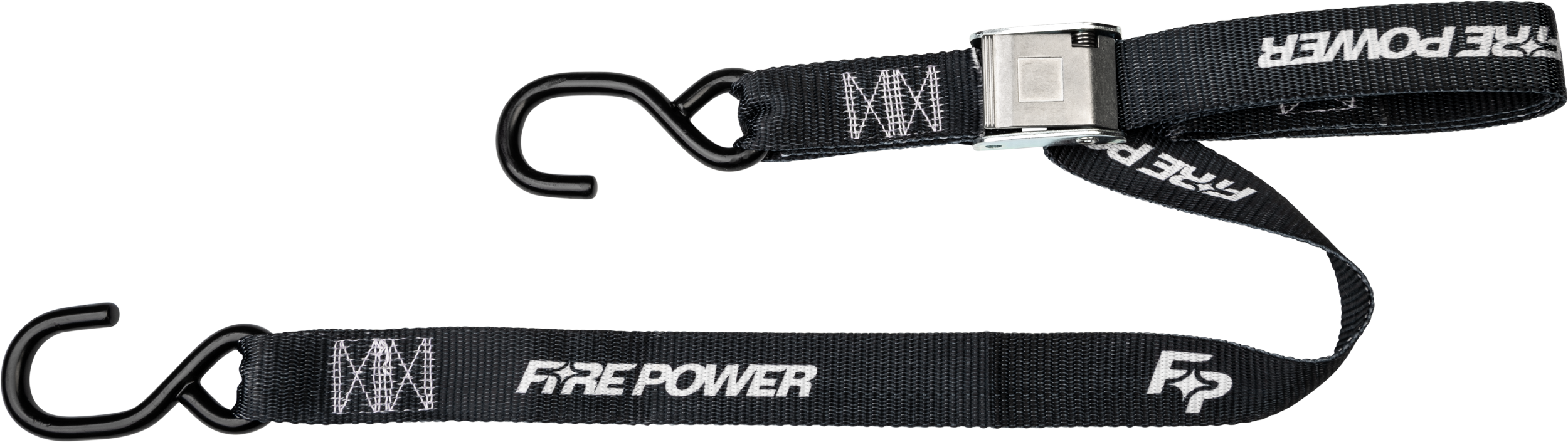 FIRE POWER 1.5" TIE-DOWN BLACK 2/PK - 29-13050