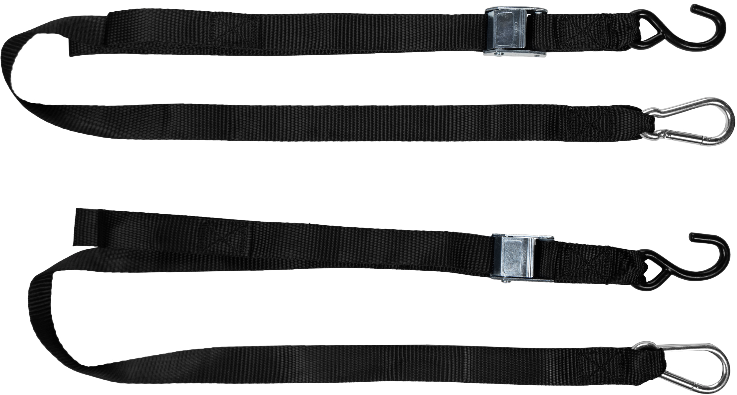FIRE POWER 1.5" X 6' TIE-DOWN BLACK 2/PK - 29-13055