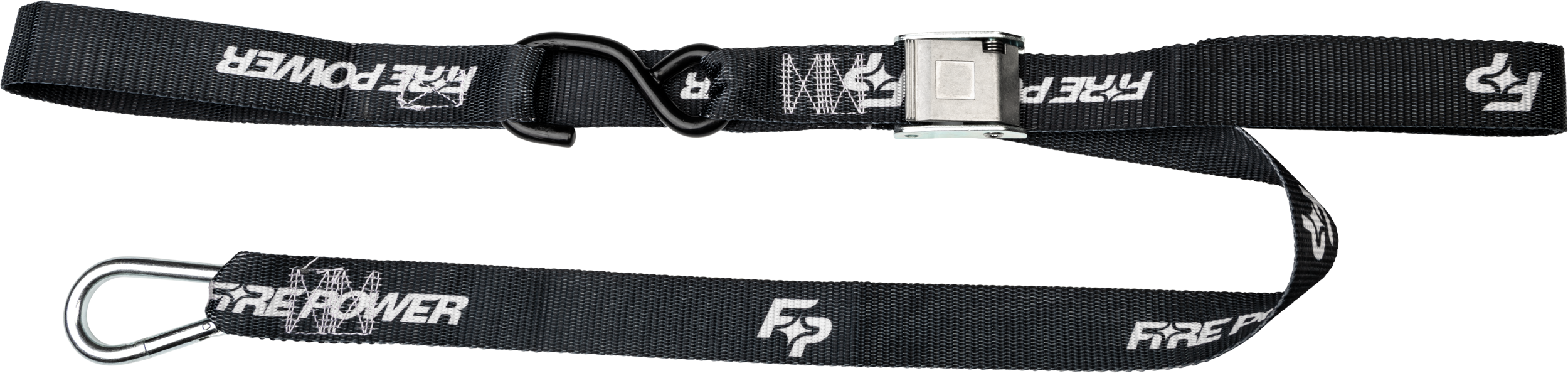 FIRE POWER 1.5" TIE-DOWN SOFT-TIE BLACK 2/PK - 29-13070