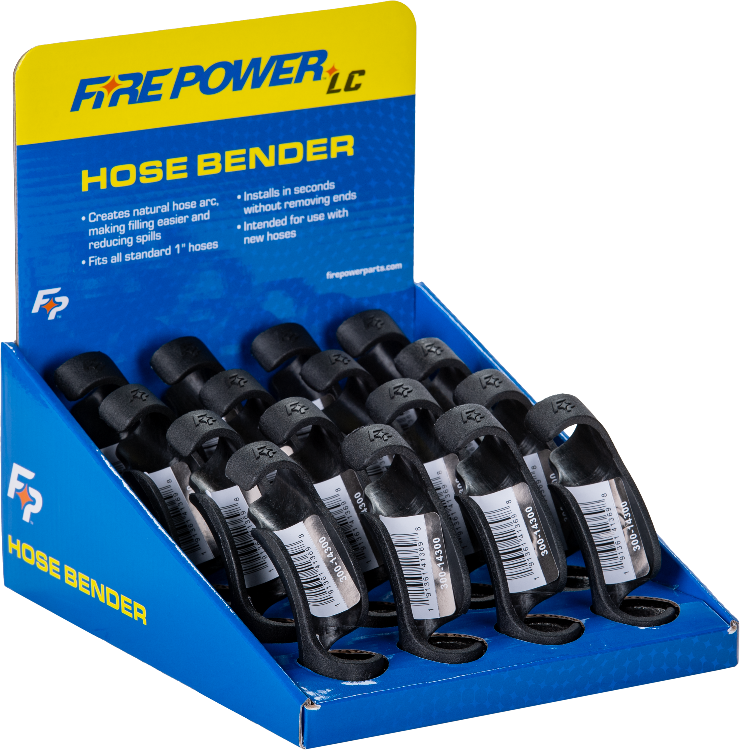 FIRE POWER LC HOSE BENDER POP DISPLAY - 300-14301