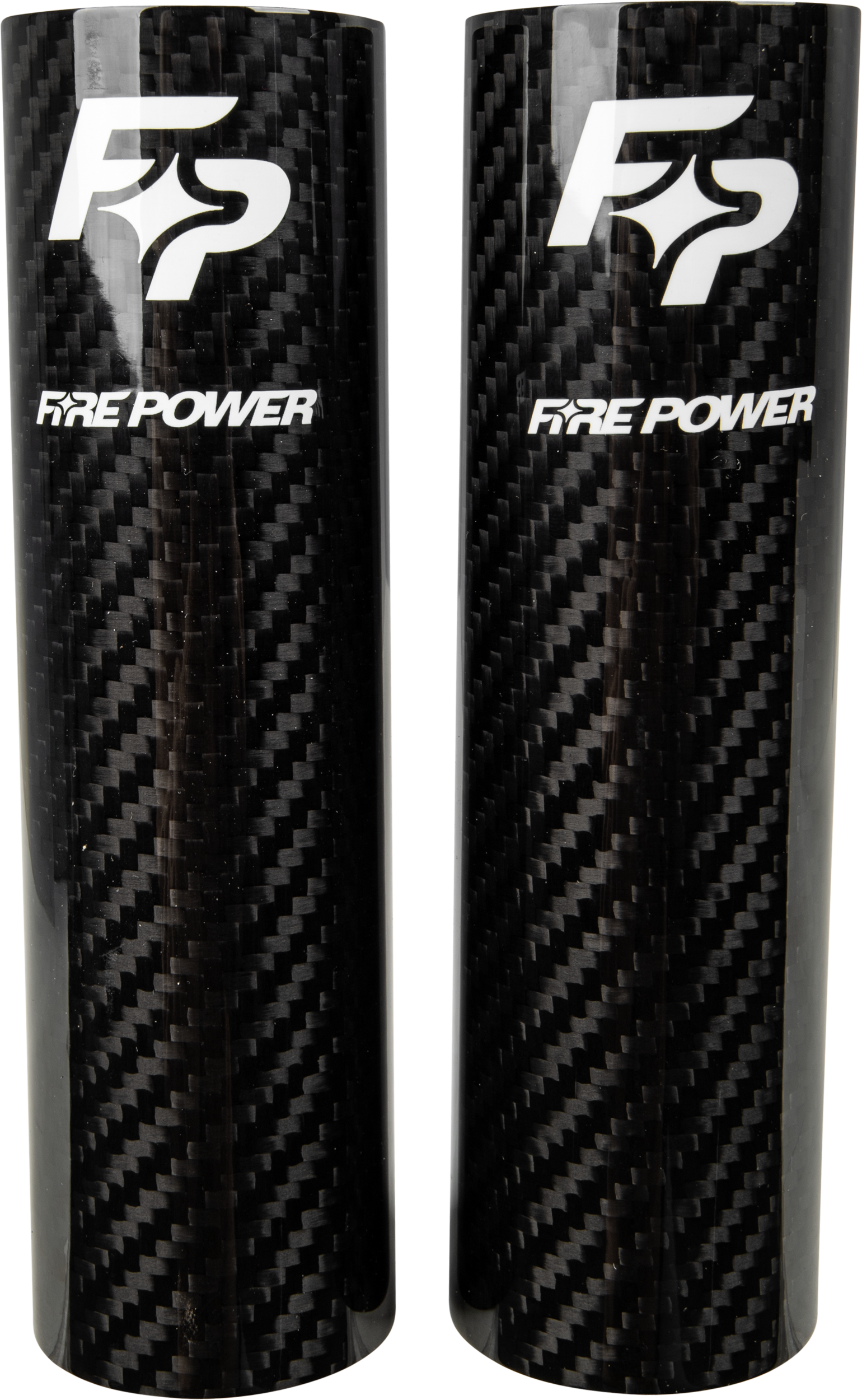 FIRE POWER CARBON FIBER FORK SHIELD UPPER 52 X 160 MM - 567-1920