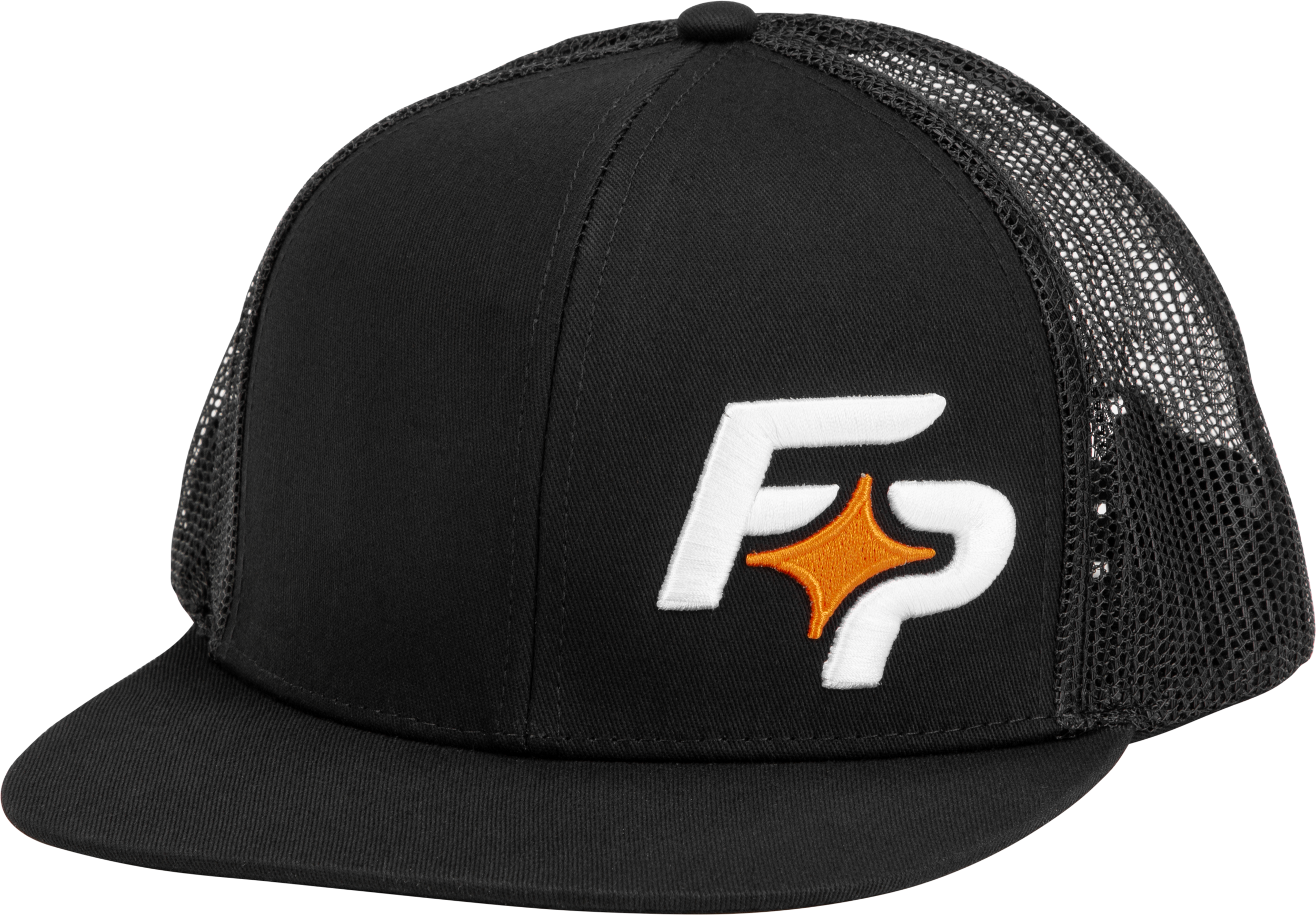 FIRE POWER FLAT BILL FP HAT BLACK - 99-8107
