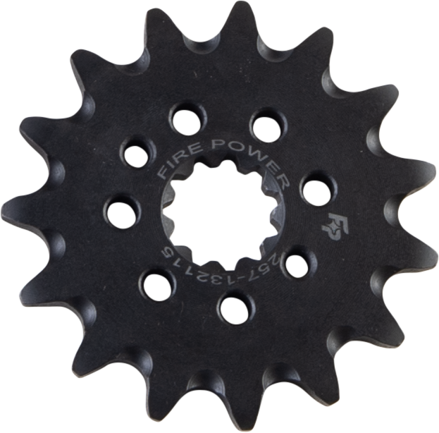 FIRE POWER FRONT CS SPROCKET STEEL 15T - FPC-1321-15-1