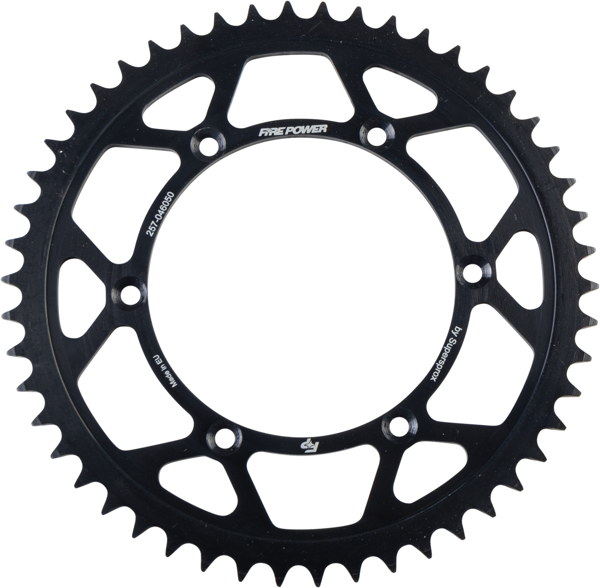 FIRE POWER REAR SPROCKET STEEL 50T BLK - FPS-460-50-BLK