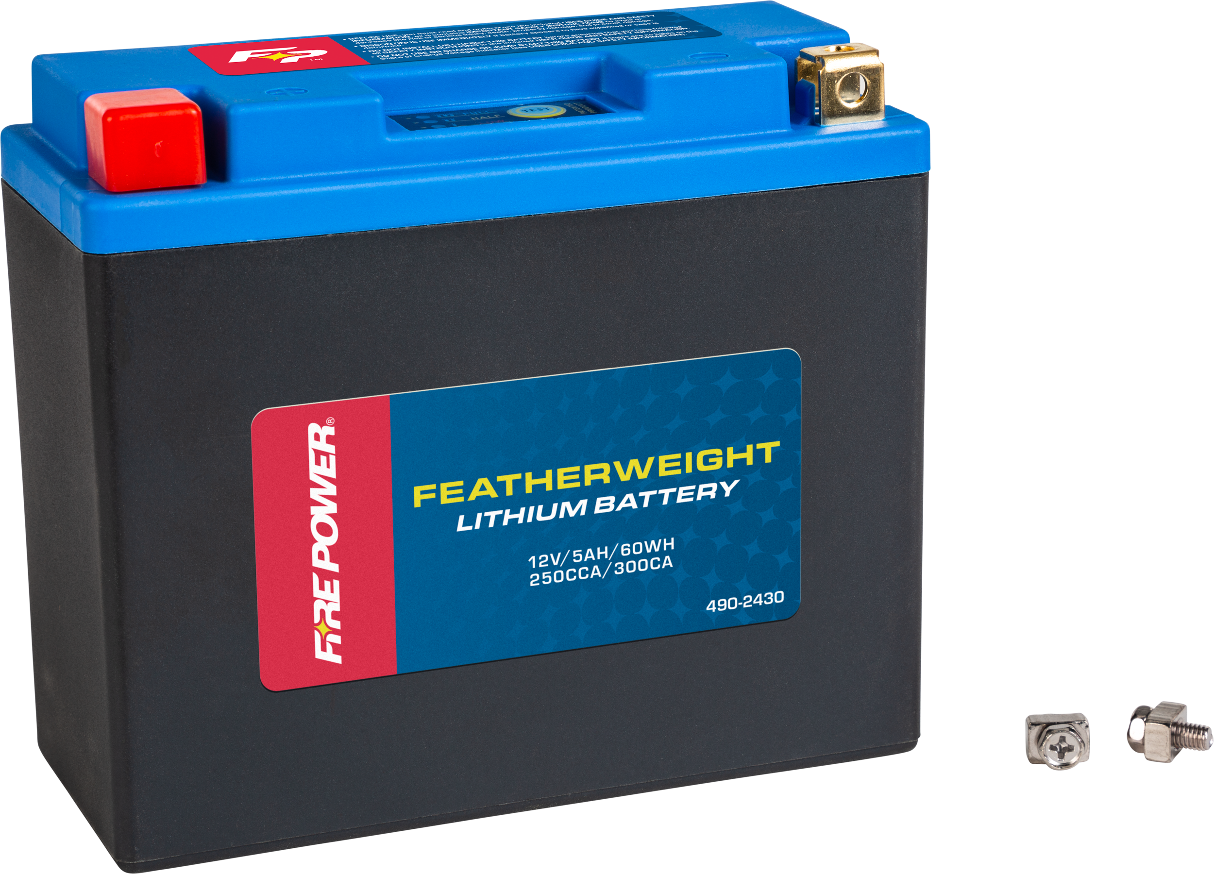 FIRE POWER FEATHERWEIGHT LITHIUM BATTERY 250 CCA 12V/60WH - HJT12B-FPP-B