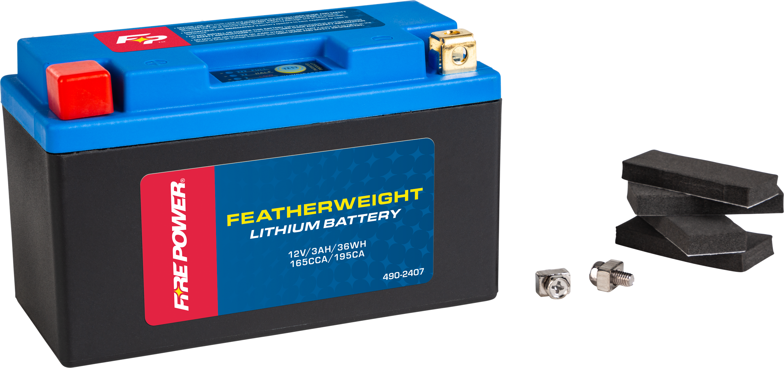 FIRE POWER FEATHERWEIGHT LITHIUM BATTERY 165 CCA 12V/36WH - HJT9B-FP-B
