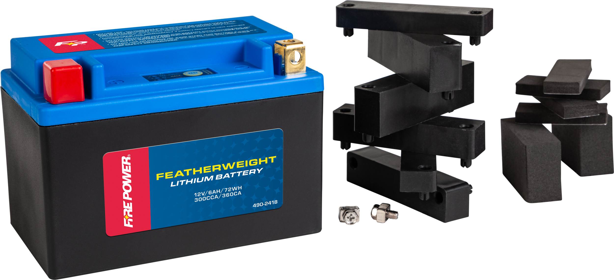 FIRE POWER FEATHERWEIGHT LITHIUM BATTERY 300 CCA 12V/72WH - HJTX20CH-FP-B