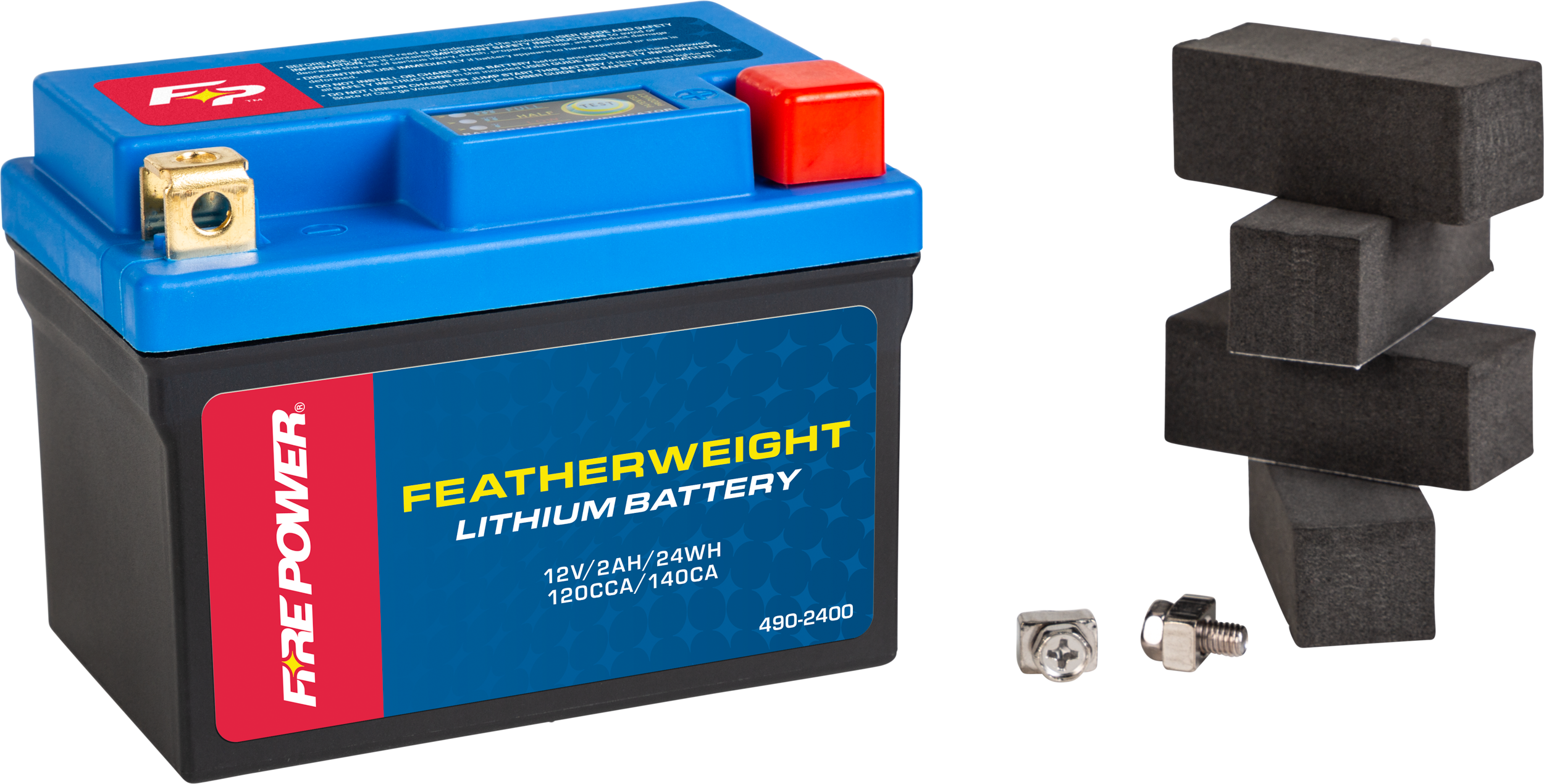 FIRE POWER FEATHERWEIGHT LITHIUM BATTERY 120 CCA 12V/24WH - HJTZ5SL-FP-B