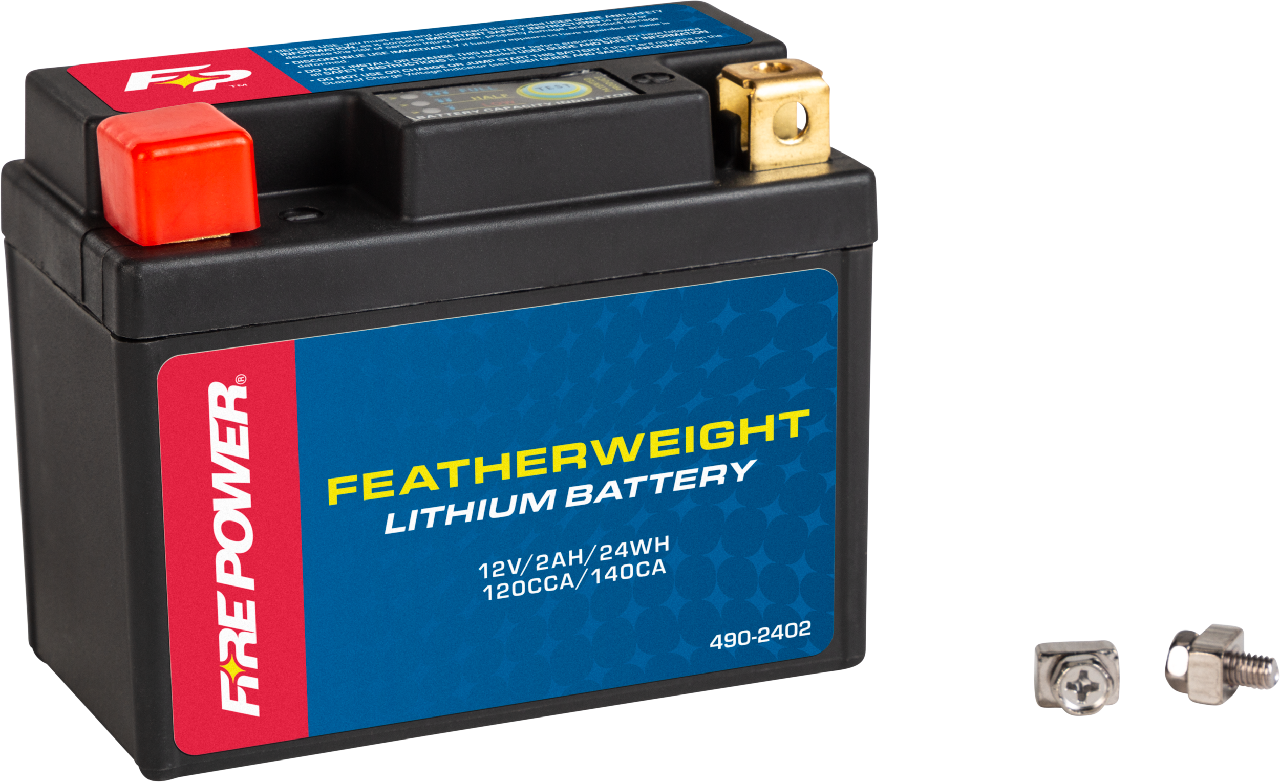 FIRE POWER FEATHERWEIGHT LITHIUM BATTERY 120 CCA 12V/24WH - LFP03-B