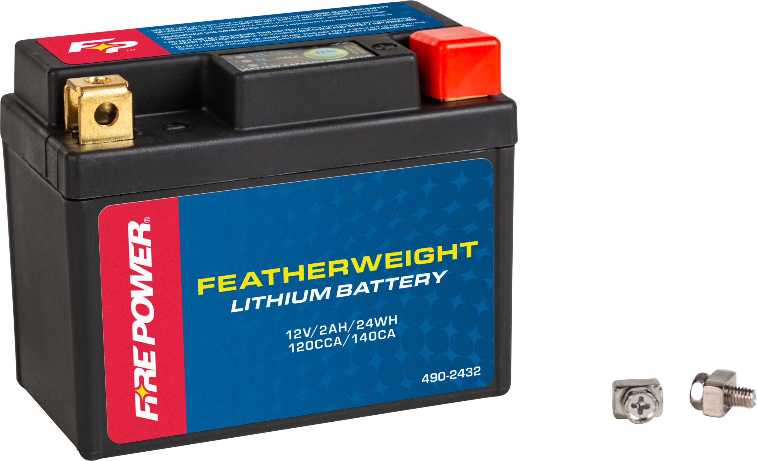FIRE POWER FEATHERWEIGHT LITHIUM BATTERY 120 CCA 12V/24WH - LFP03L-B