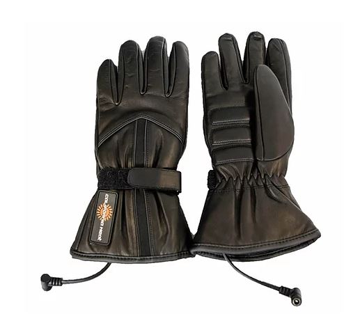 California Heat Leather Heated Gloves Gll