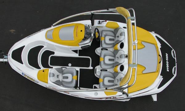 Hydro Turf Mat Kit For Sea-Doo (03-05) Sportster 4-Tec & (05-06) Sportster 4-Tec Scic, (07-2012) 150 Speedster - SD15