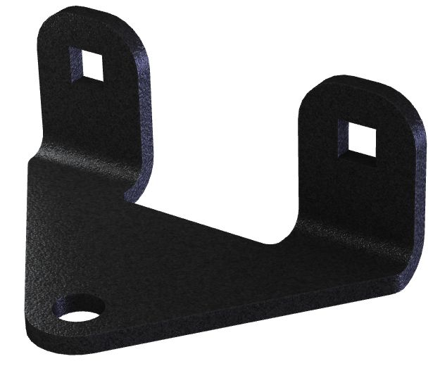 KFI Products KFI ADJUSTABLE BALL HITCH PLATE - 101140