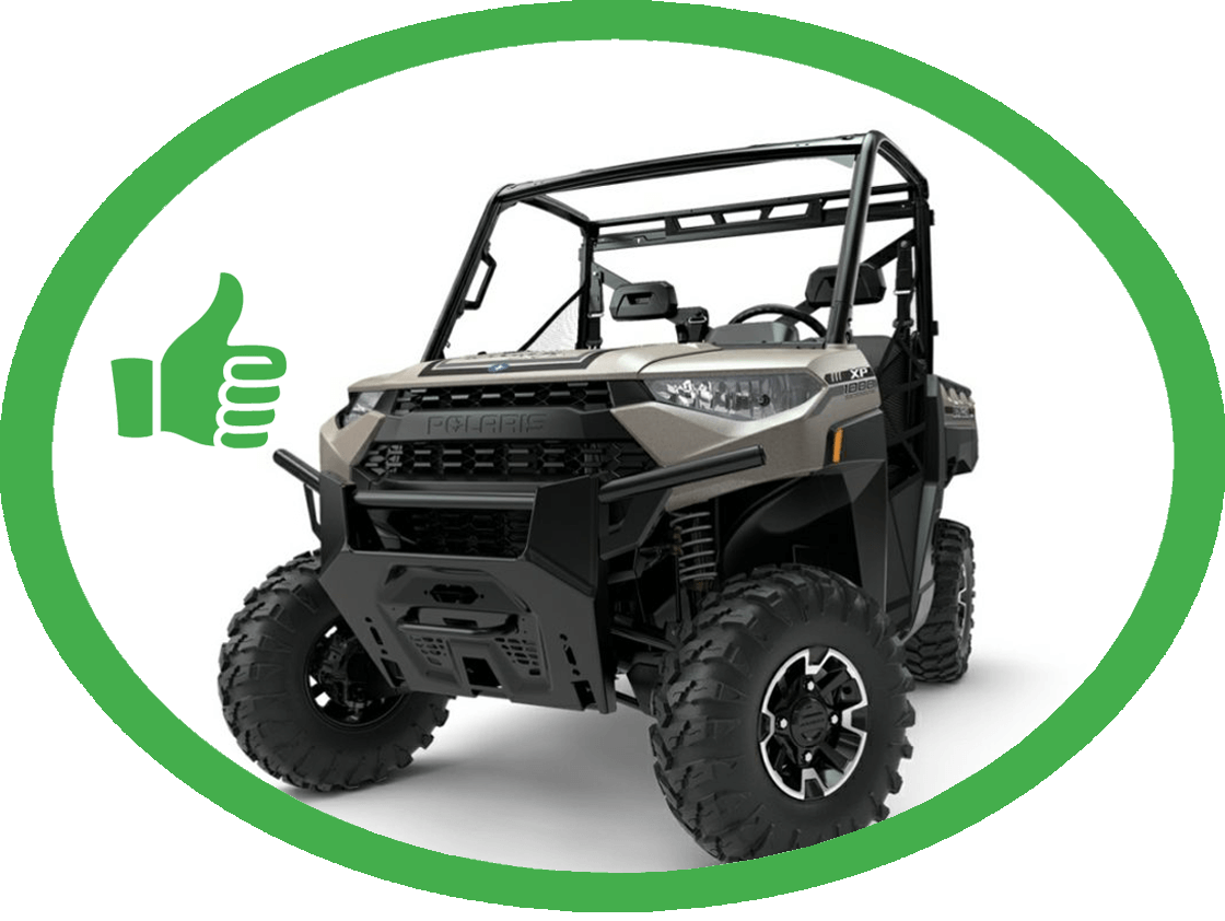 KFI Products Polaris Ranger XP 1000 WINCH MOUNT - 101480