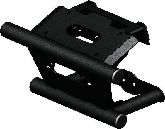 KFI Products WINCH MOUNT BMPR POL RS1 - 101545