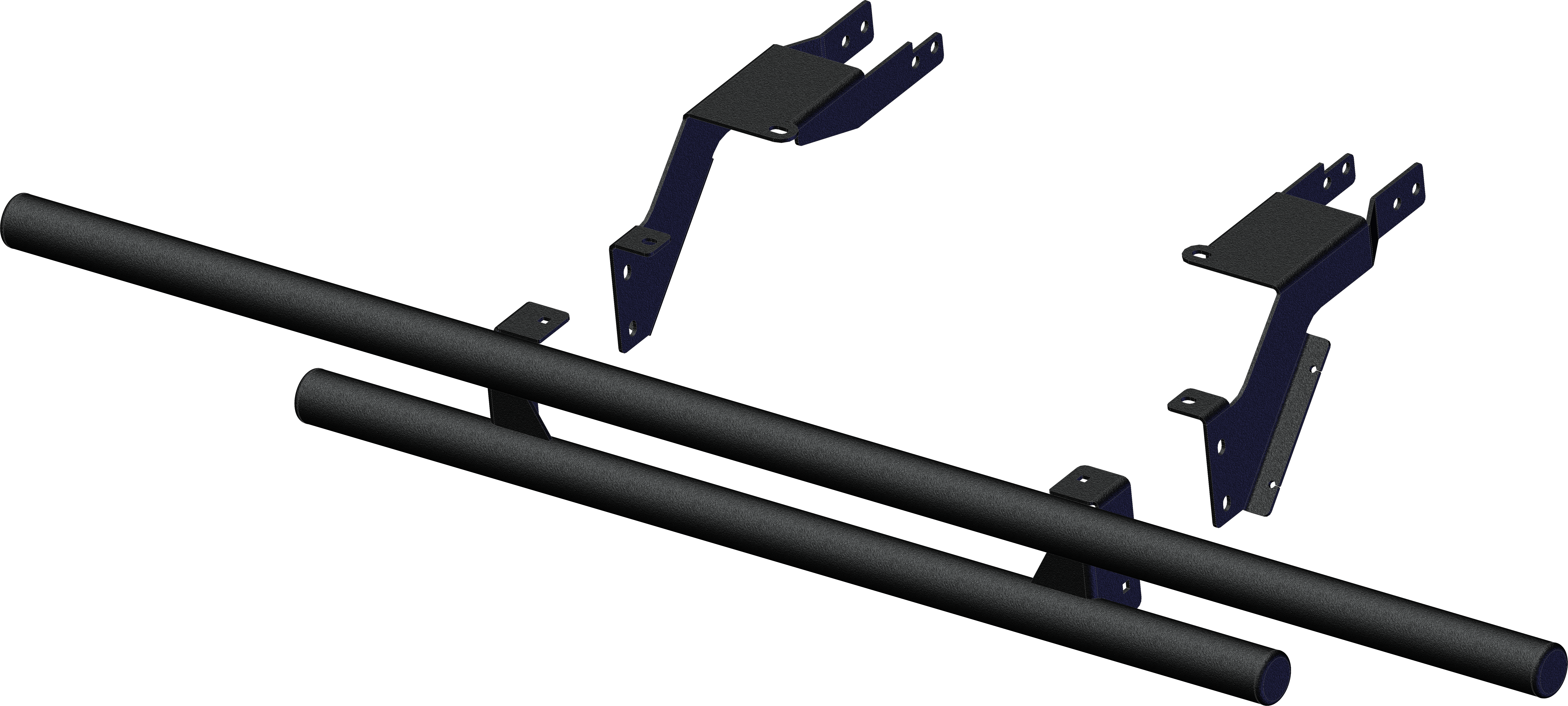 KFI Products REAR BUMPER POL BLACK - 101825