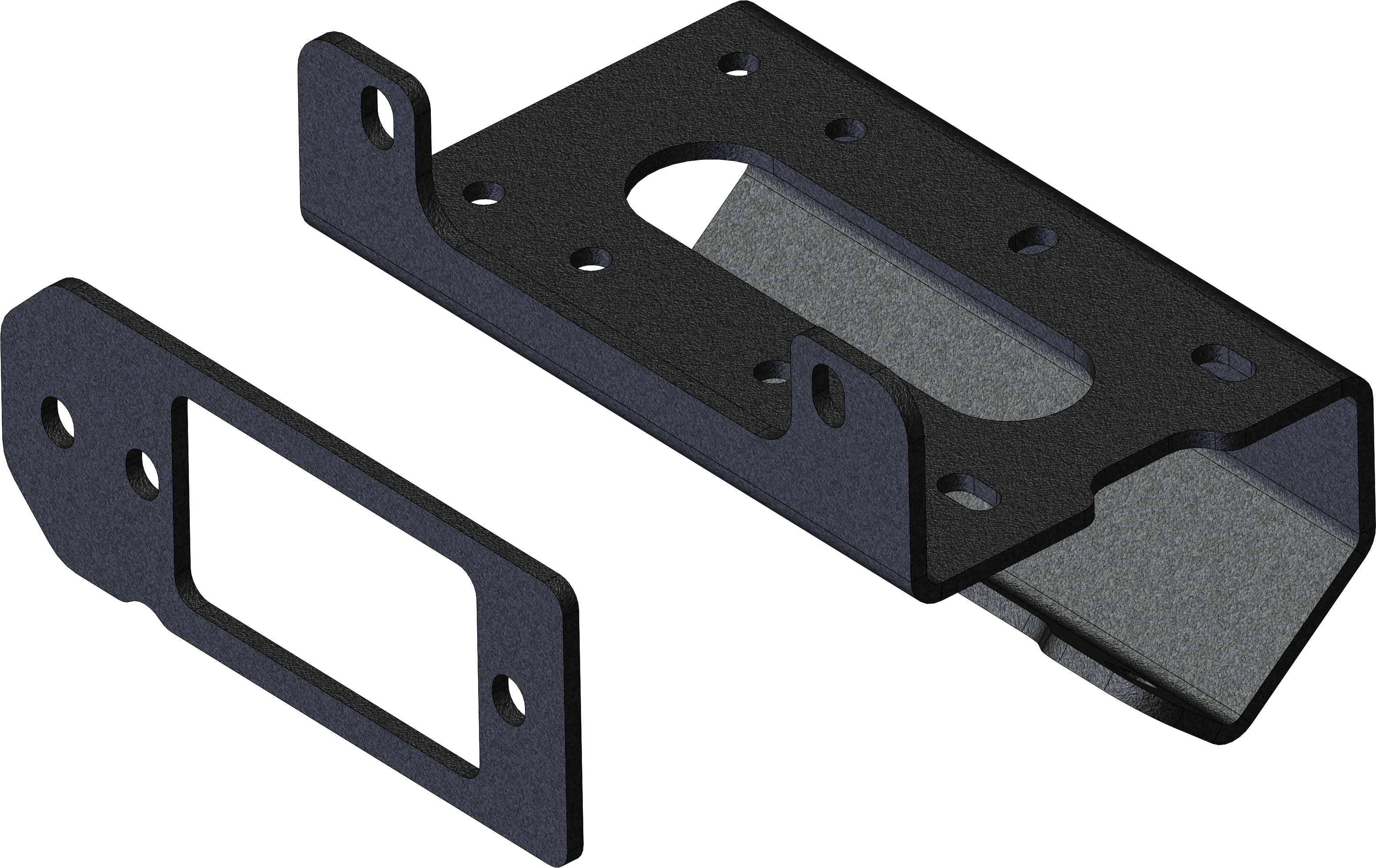 KFI Products UTV WINCH MOUNT CAN - 101905
