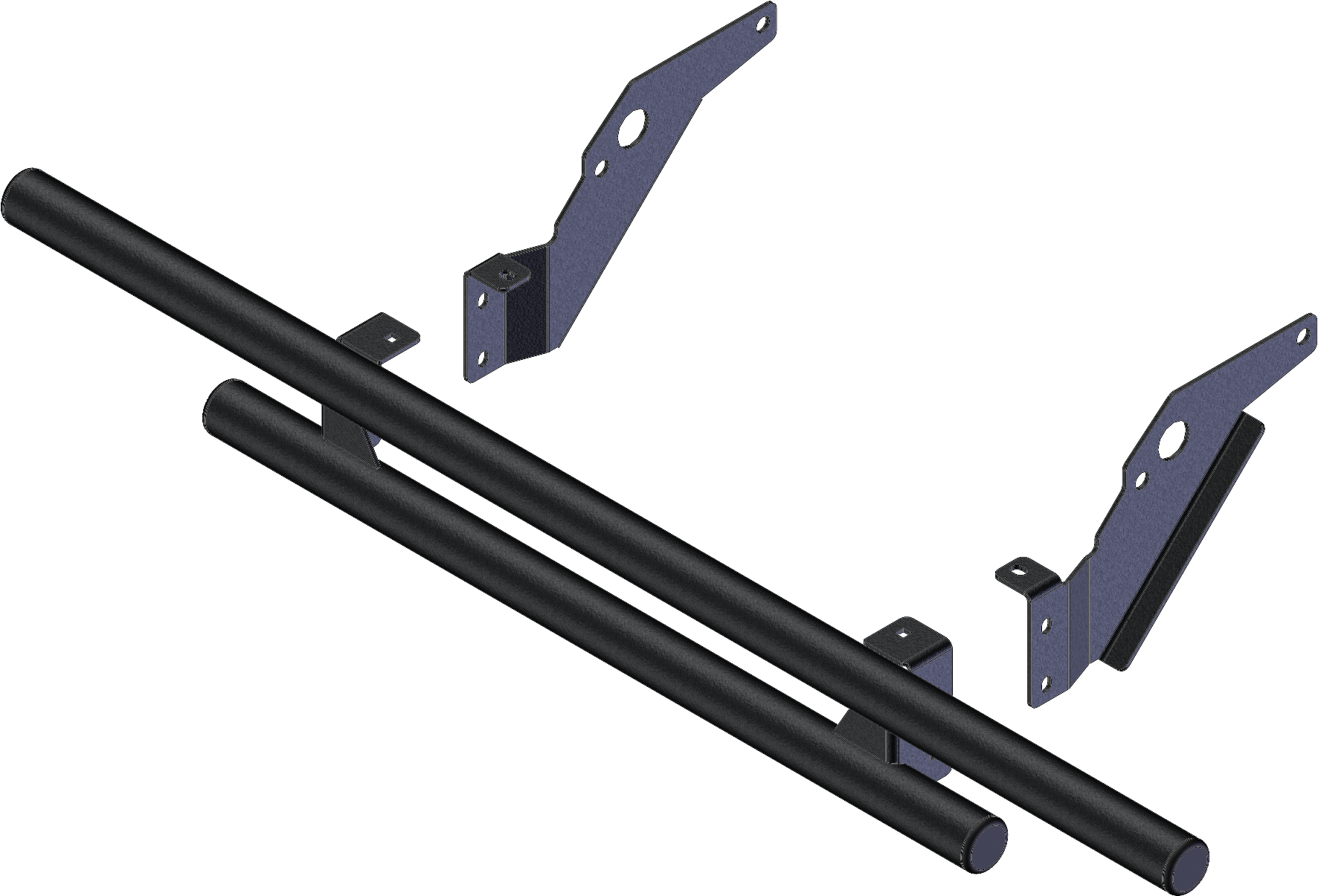 KFI Products REAR BUMPER BLACK HON - 101935