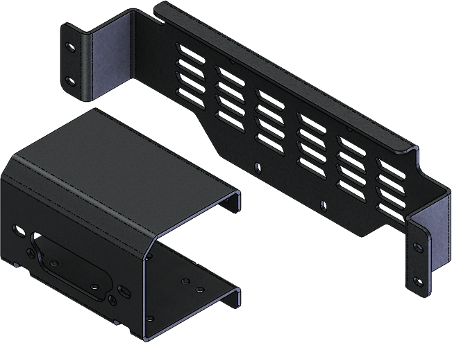 KFI Products UTV WINCH MOUNT - 102015