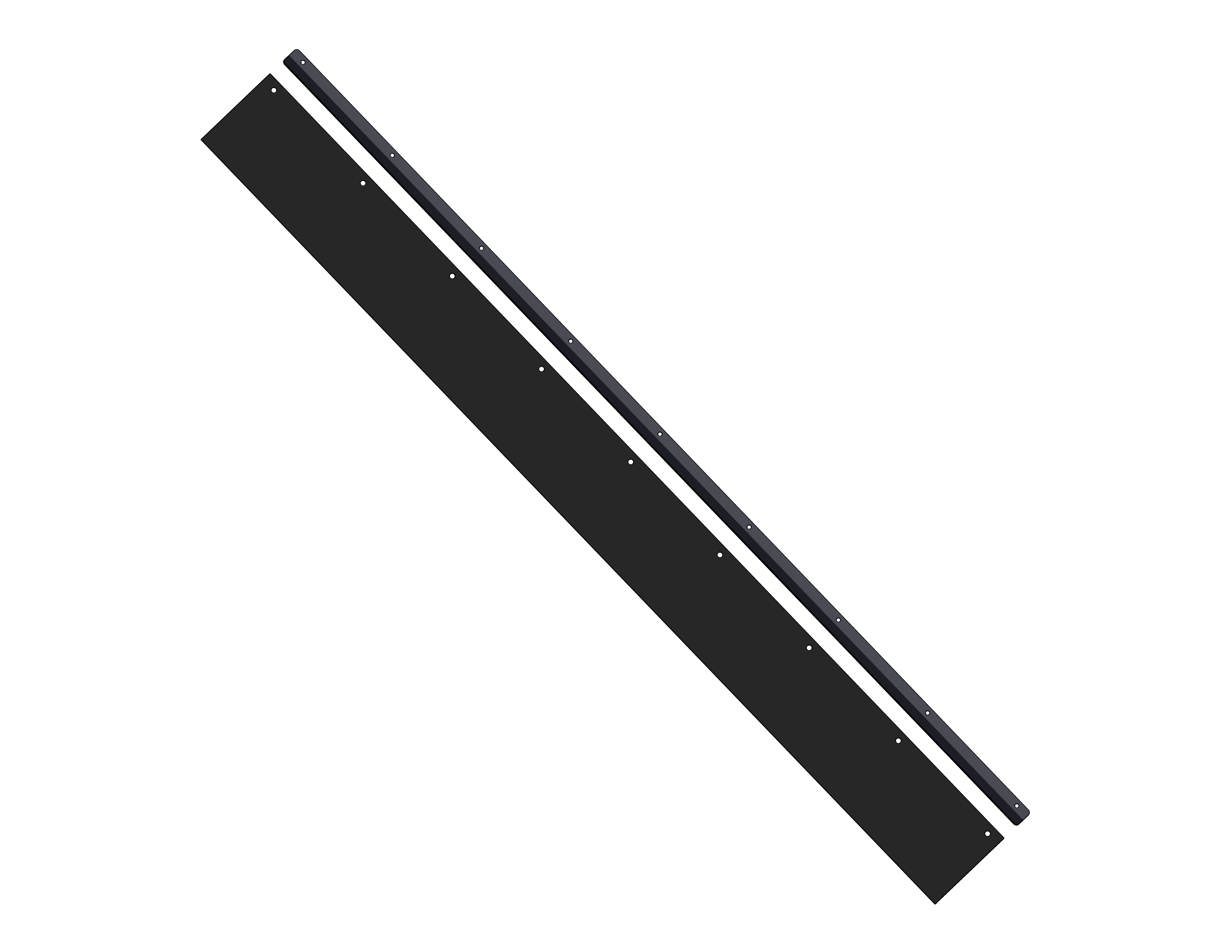 KFI Products 72" PLOW FLAP KIT - 105290
