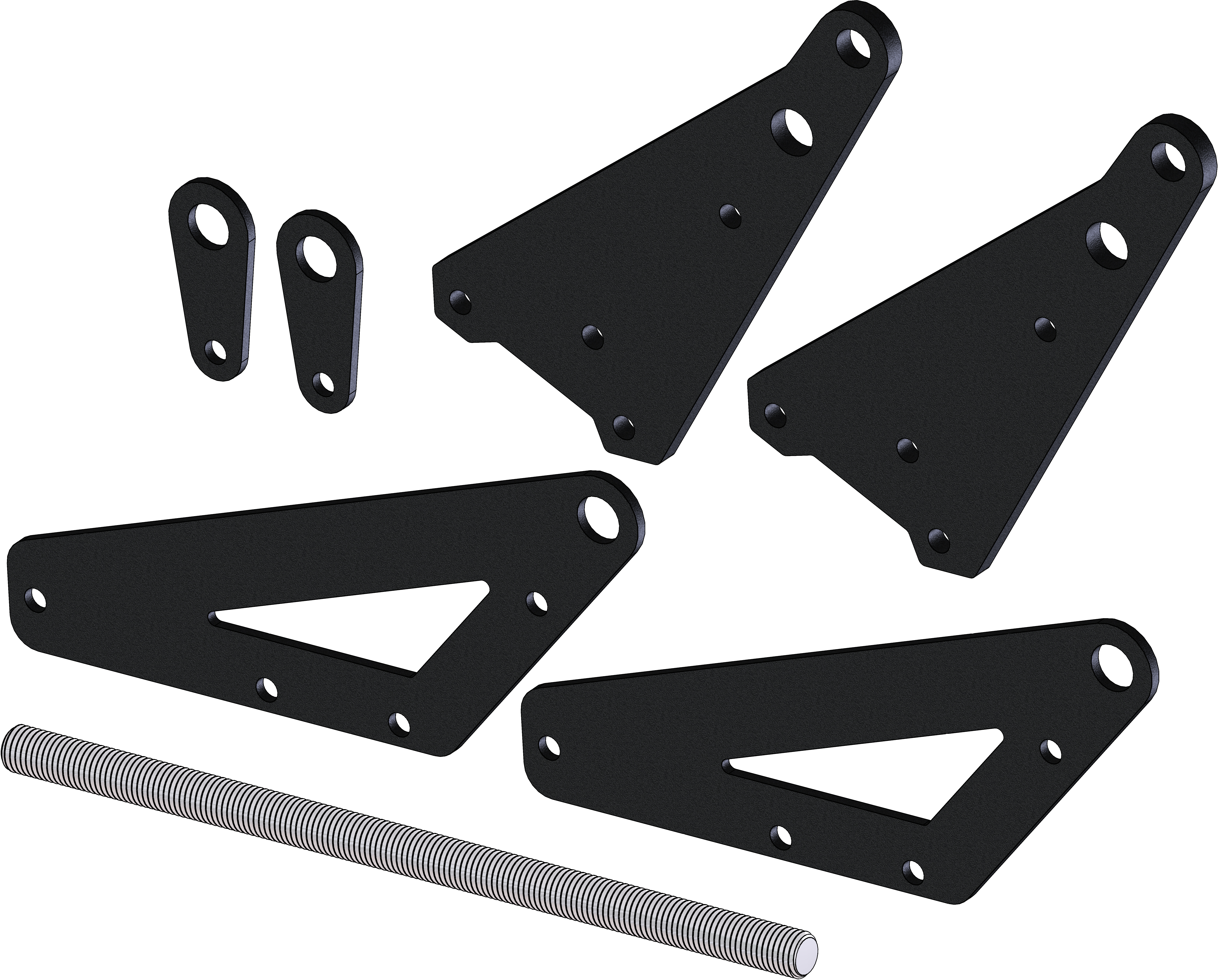 KFI Products UTV PRO 2.0 PUSH TUBE +6" KIT - 106326