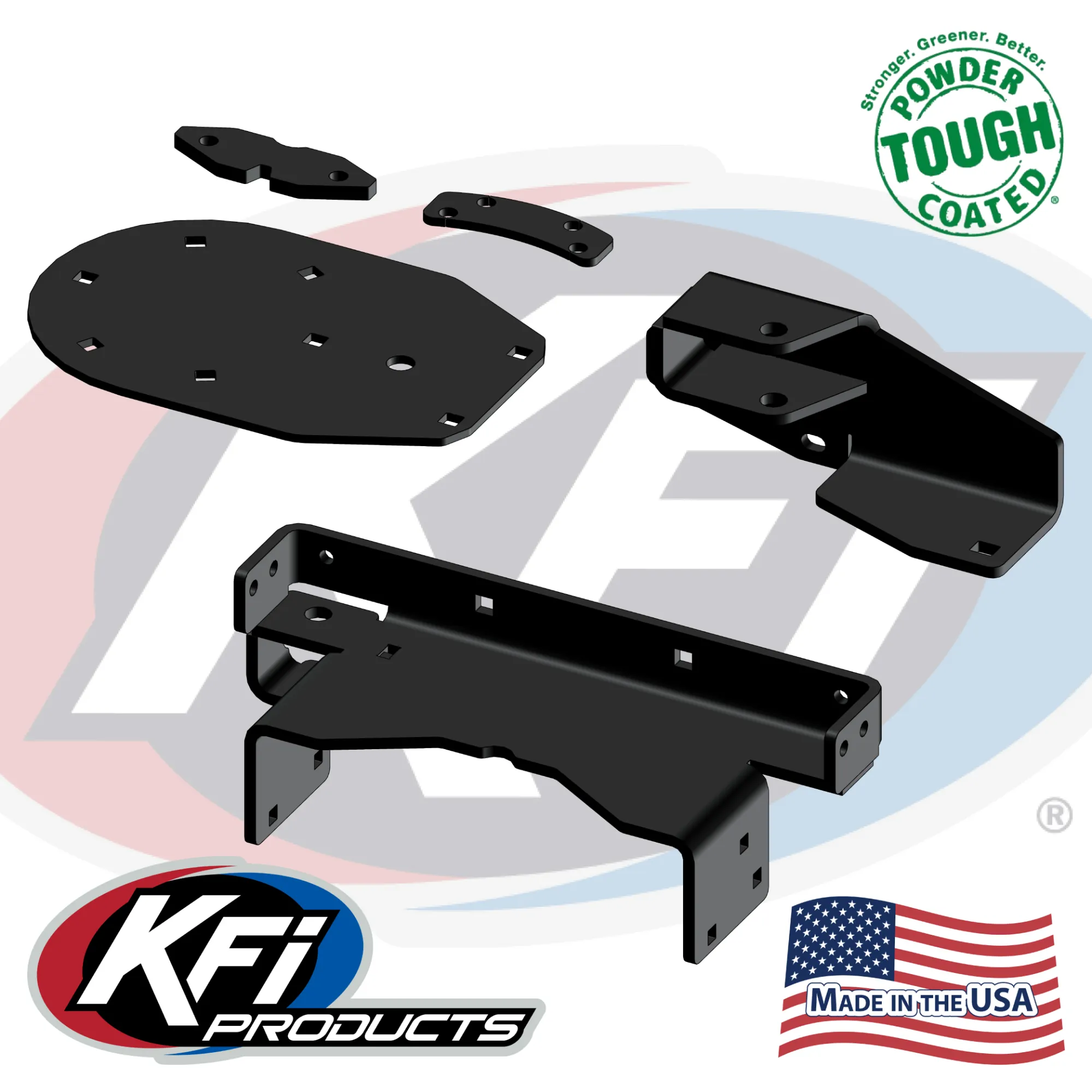 KFI Products UTV PLOW HYDRAULIC ANGLE KIT FOR TRACKS SYSTEM SQUARE TUBE - 106450