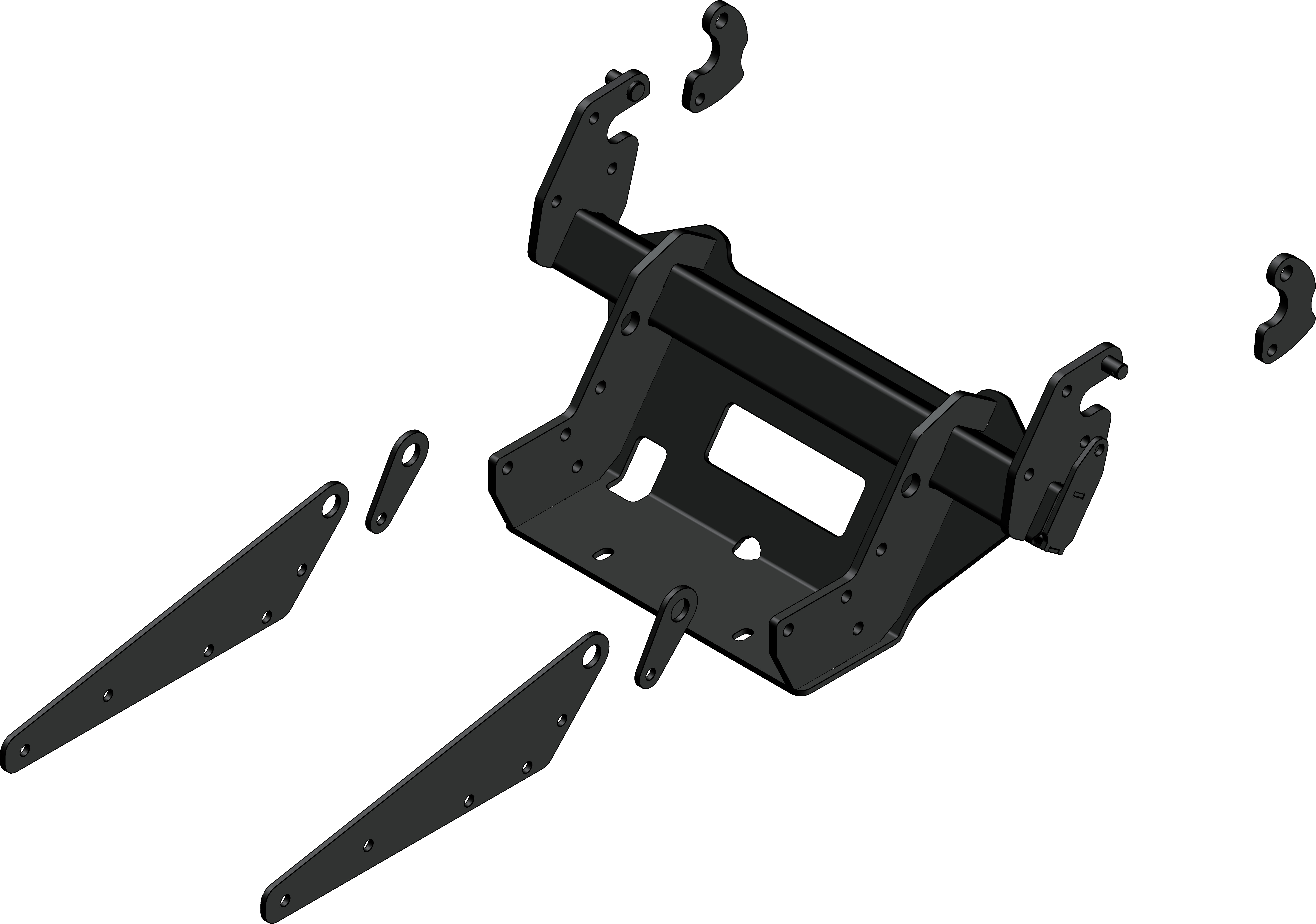 KFI Products PRO 2.0 TUBE GLACIER ADAPTER - 106630