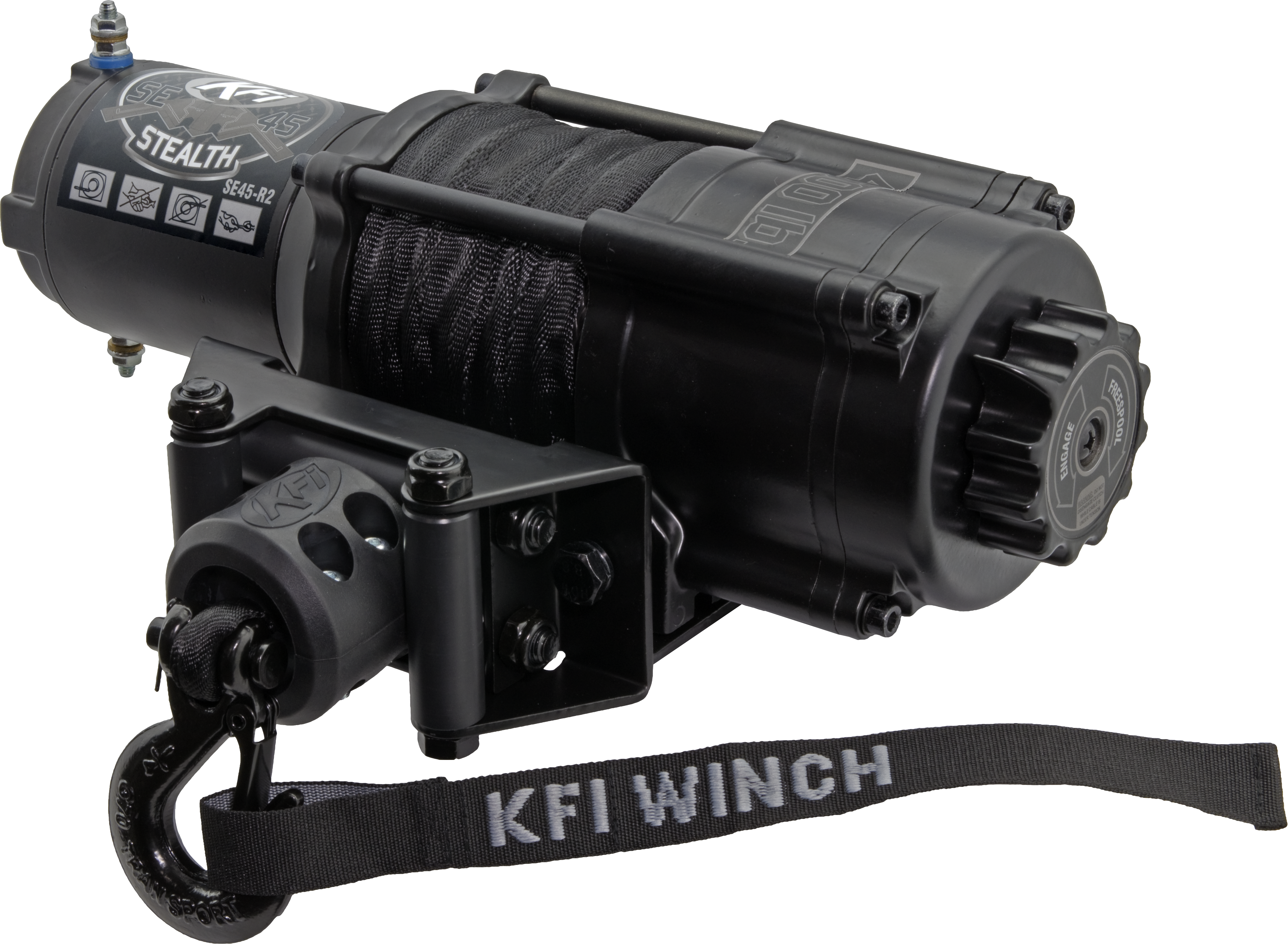 KFI Products STEALTH 4500LB WINCH - SE45-R2