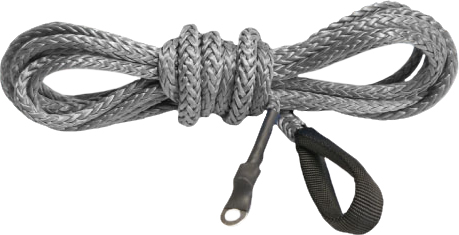 KFI Products SYNTHETIC WINCH PLOW CABLE SMOKE 12' - SYN19-S12