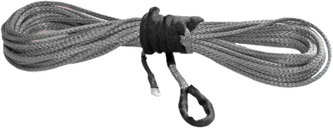 KFI Products SYNTHETIC WINCH CABLE SMOKE 15/64"X38' - SYN23-S38