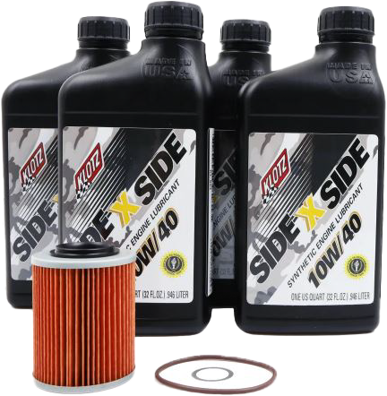 Klotz SIDEXSIDE OIL CHANGE KIT 10W40 /W OIL FILTER CANAM - KU-104