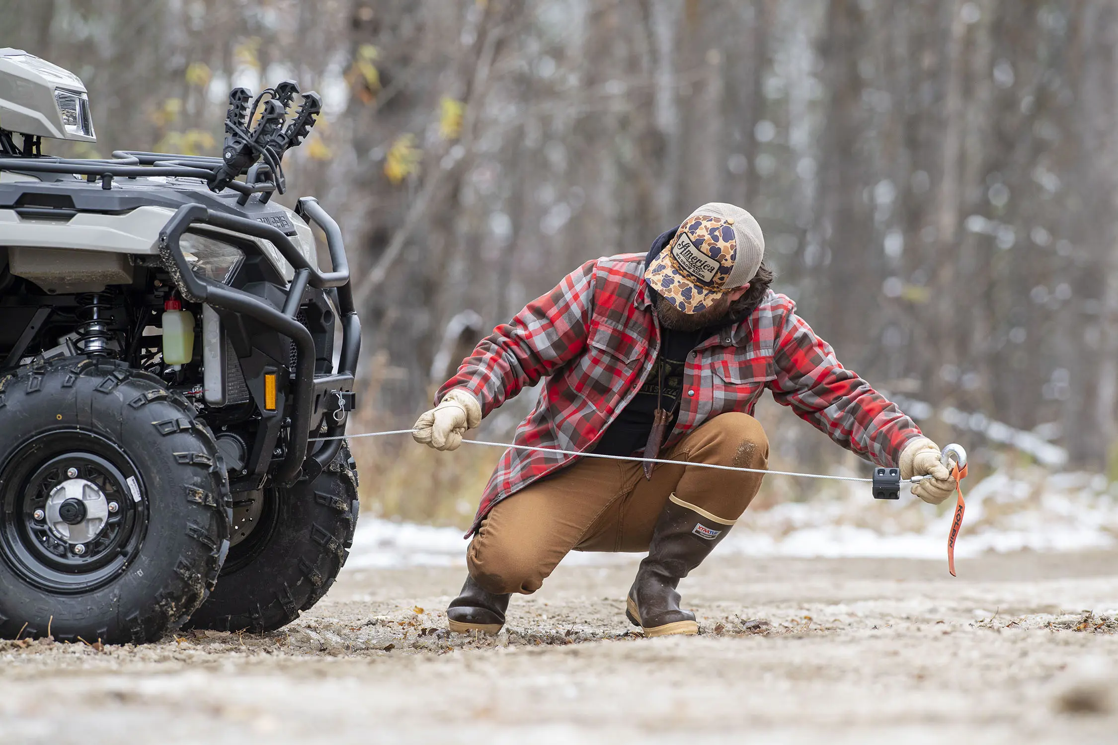 Kolpin KOLPIN 2500# WINCH SYNTHETIC - 25-9255