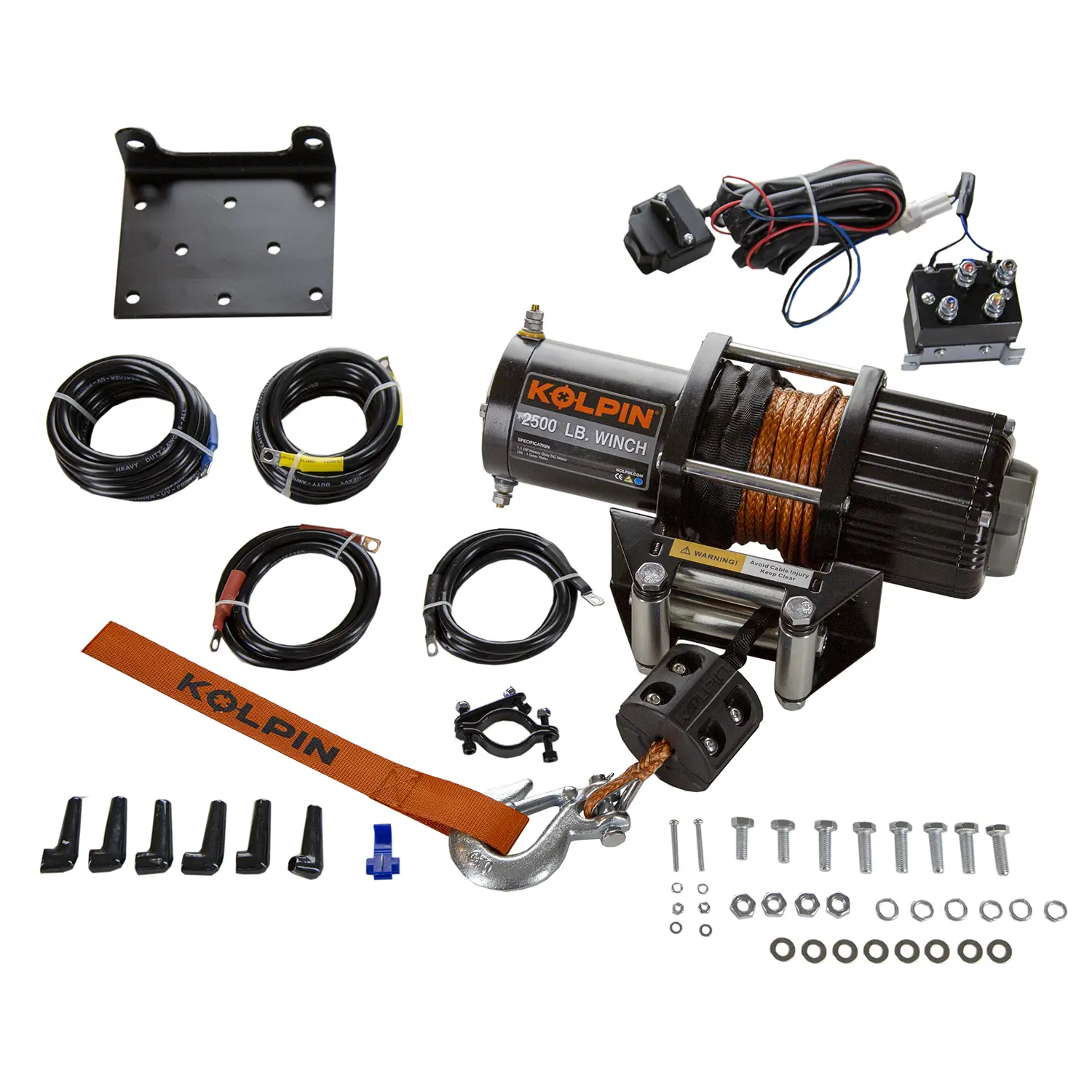Kolpin KOLPIN 2500# WINCH SYNTHETIC - 25-9255