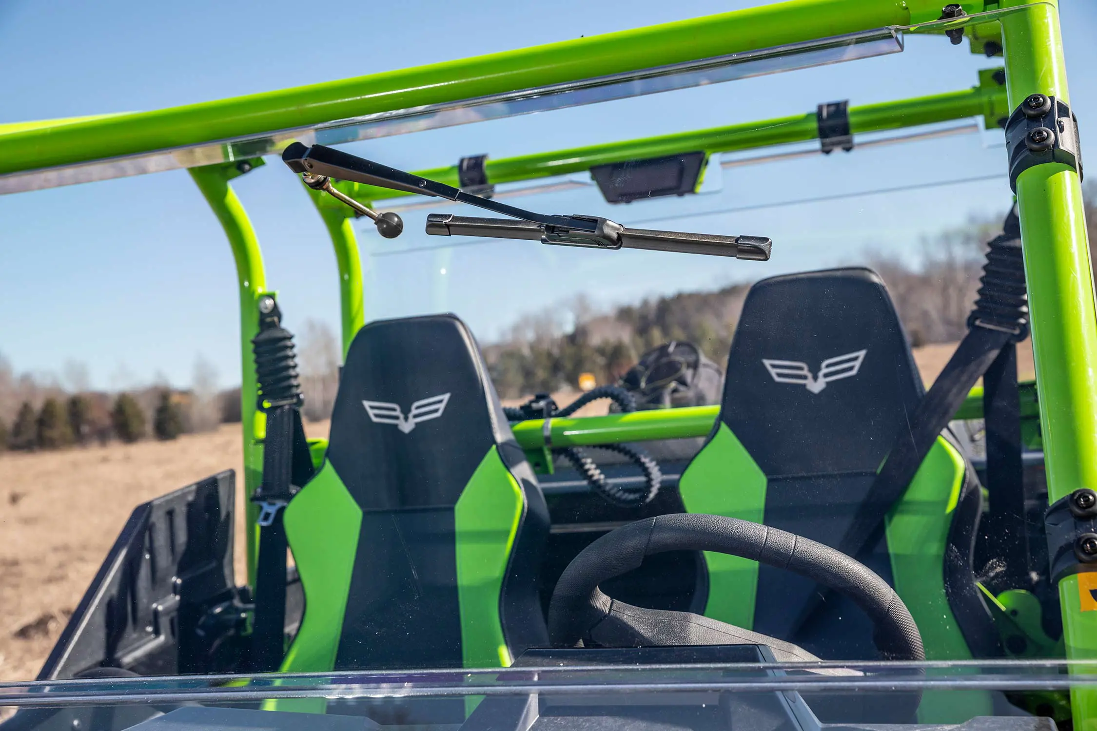 Kolpin UTV Configurable Manual Wiper (10" arm, 12" blade, 10" blade) - 28010 Kolpin UTV Configurable Manual Wiper (10" arm, 12" blade, 10" blade) - 28010