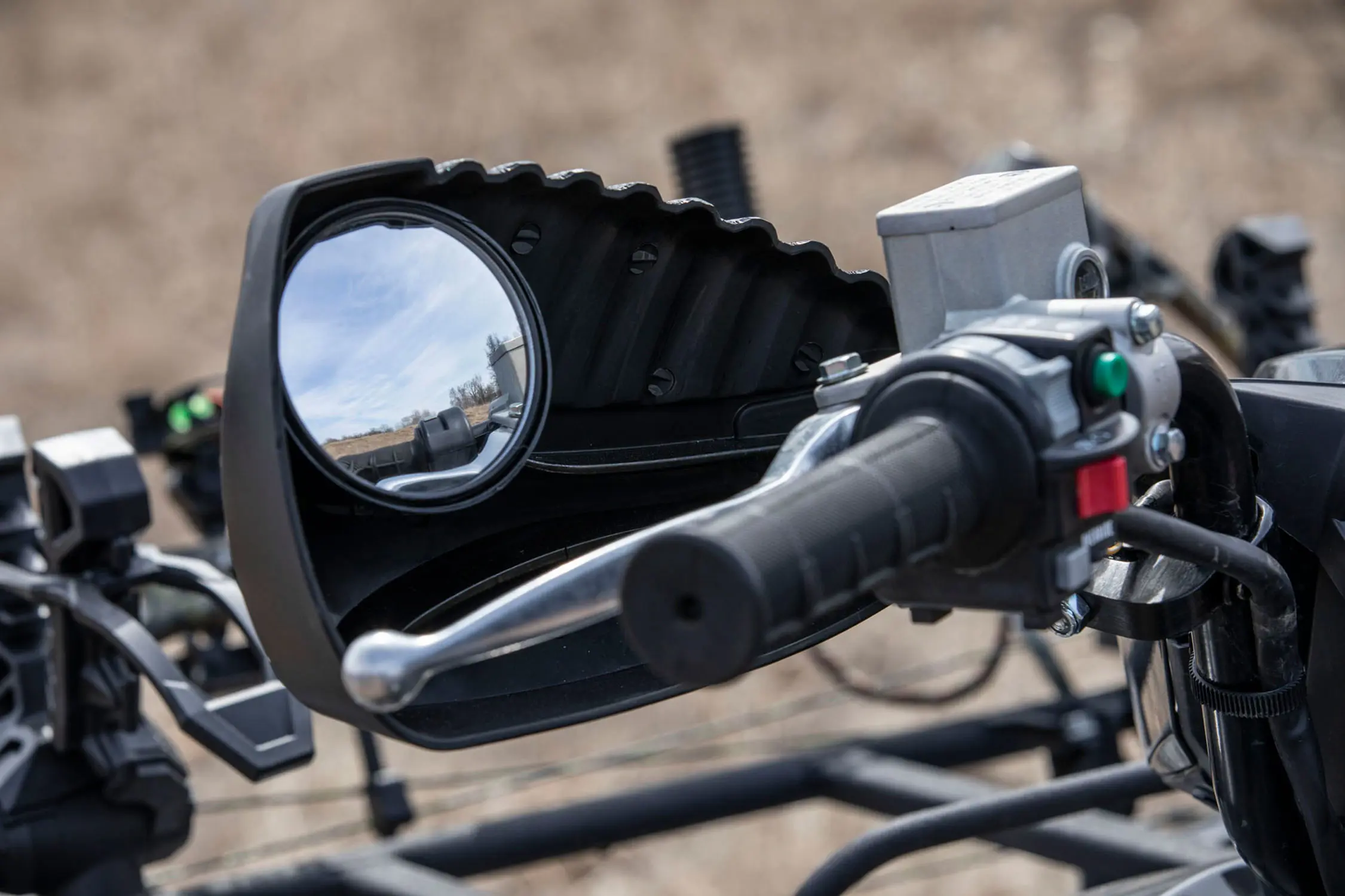 Kolpin HAND GUARD WITH MIRROR - 97300