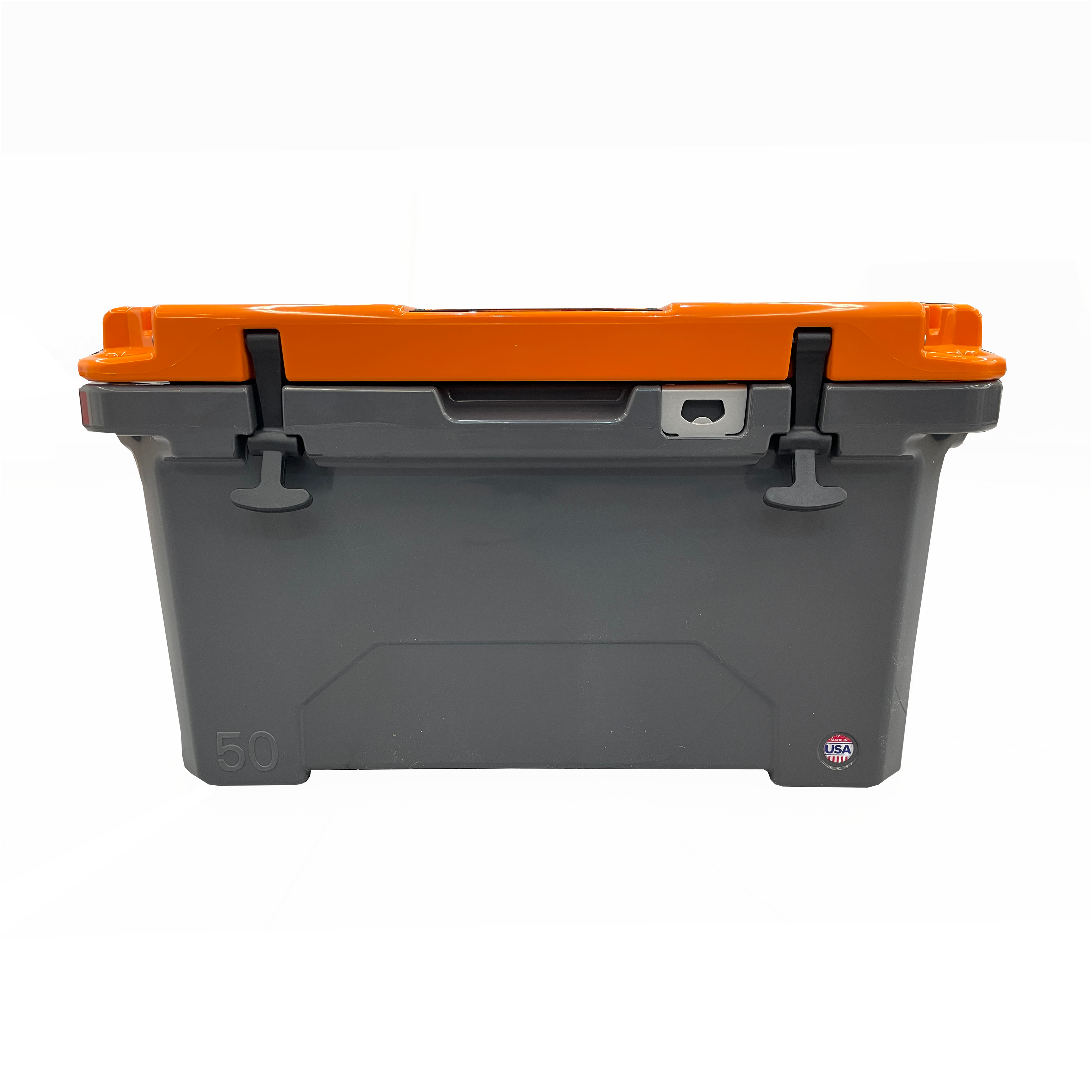Kolpin 50Q Cooler - Orange Top / Gray Bottom - 99051