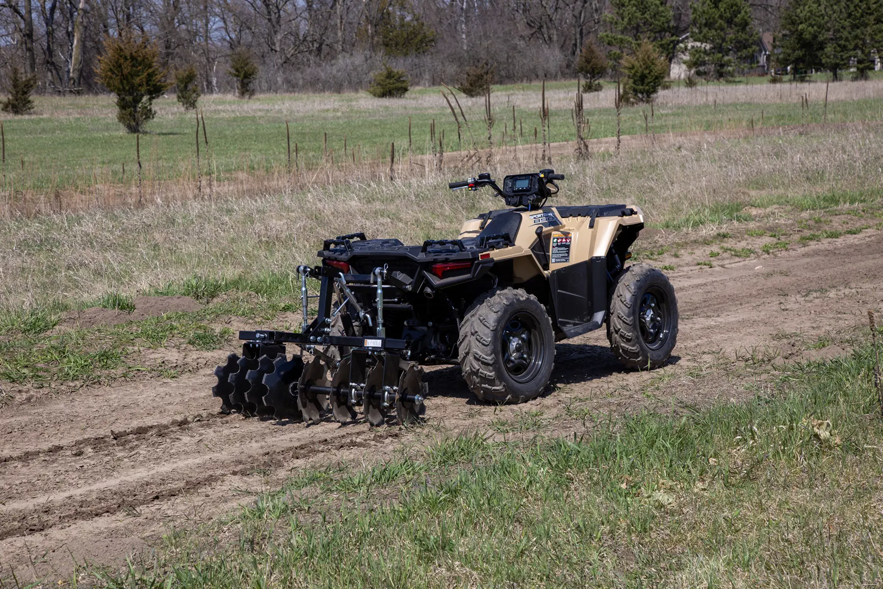 Kolpin ATV/UTV Dirtworks® Tool Attachment - Disc Plow Kit - DP82 Kolpin ATV/UTV Dirtworks® Tool Attachment - Disc Plow Kit - DP82