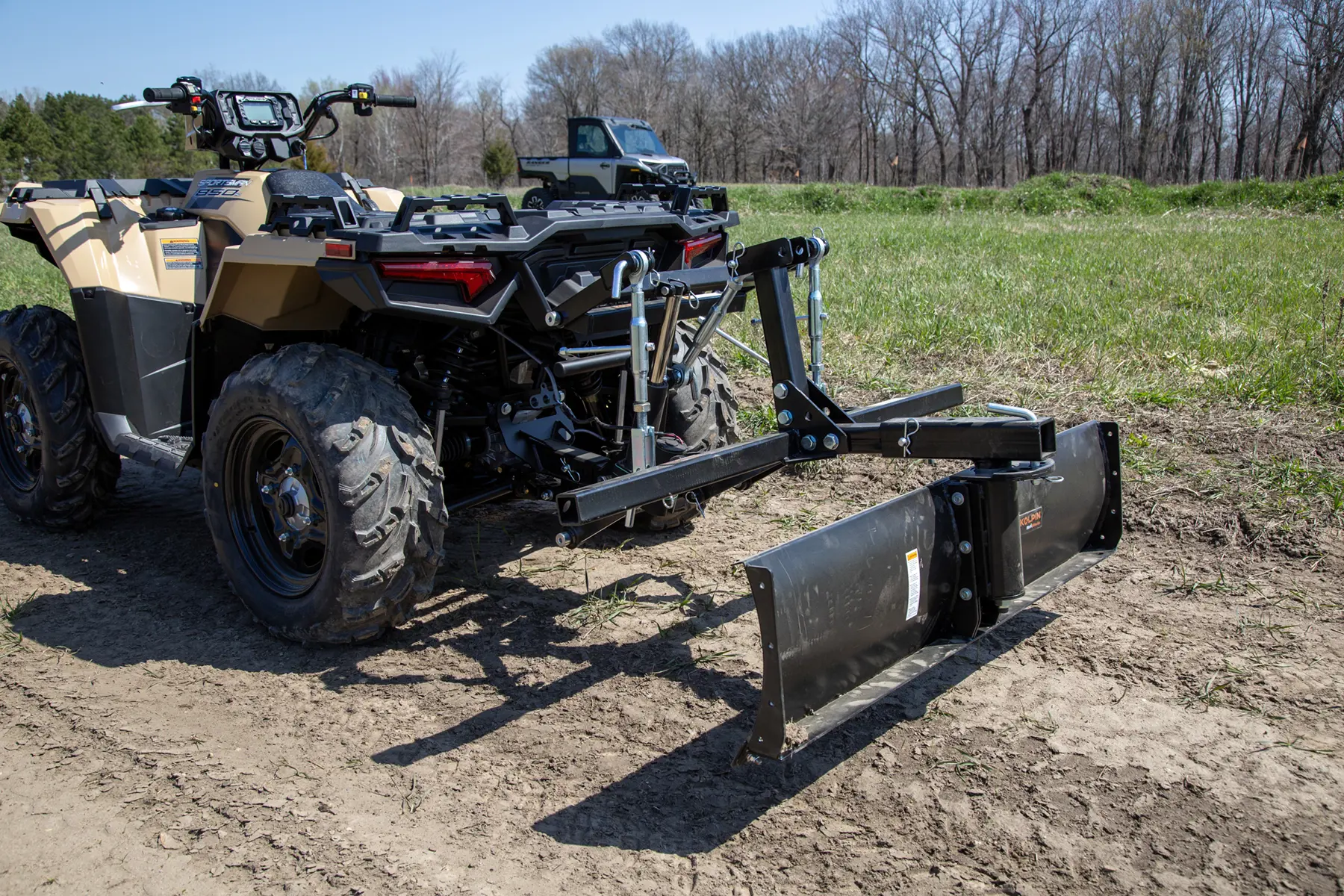 Kolpin ATV/UTV Dirtworks® Tool Attachment - 48" Rear Plow Blade - FRB48 Kolpin ATV/UTV Dirtworks® Tool Attachment - 48" Rear Plow Blade - FRB48