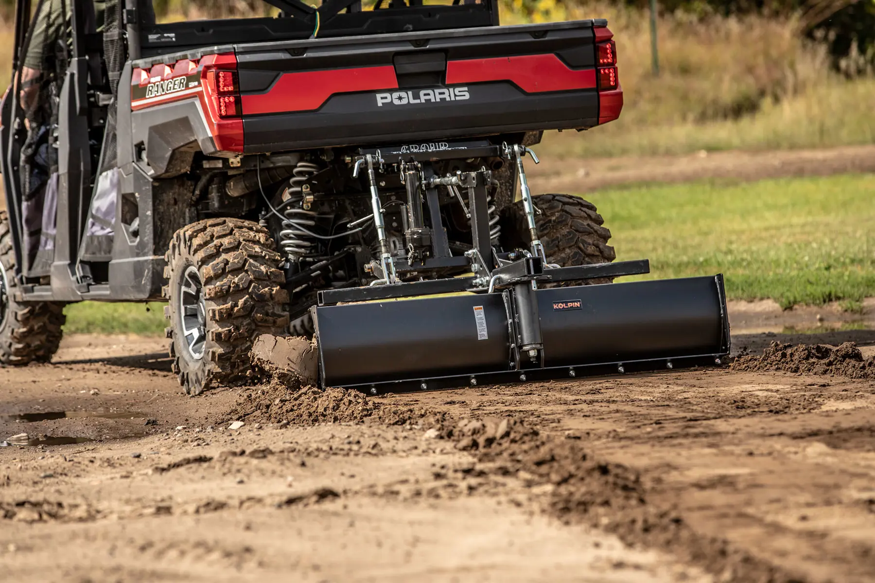 Kolpin ATV/UTV Dirtworks Tool Attachment - 60" Rear Plow Blade - FRB60 Kolpin ATV/UTV Dirtworks Tool Attachment - 60" Rear Plow Blade - FRB60